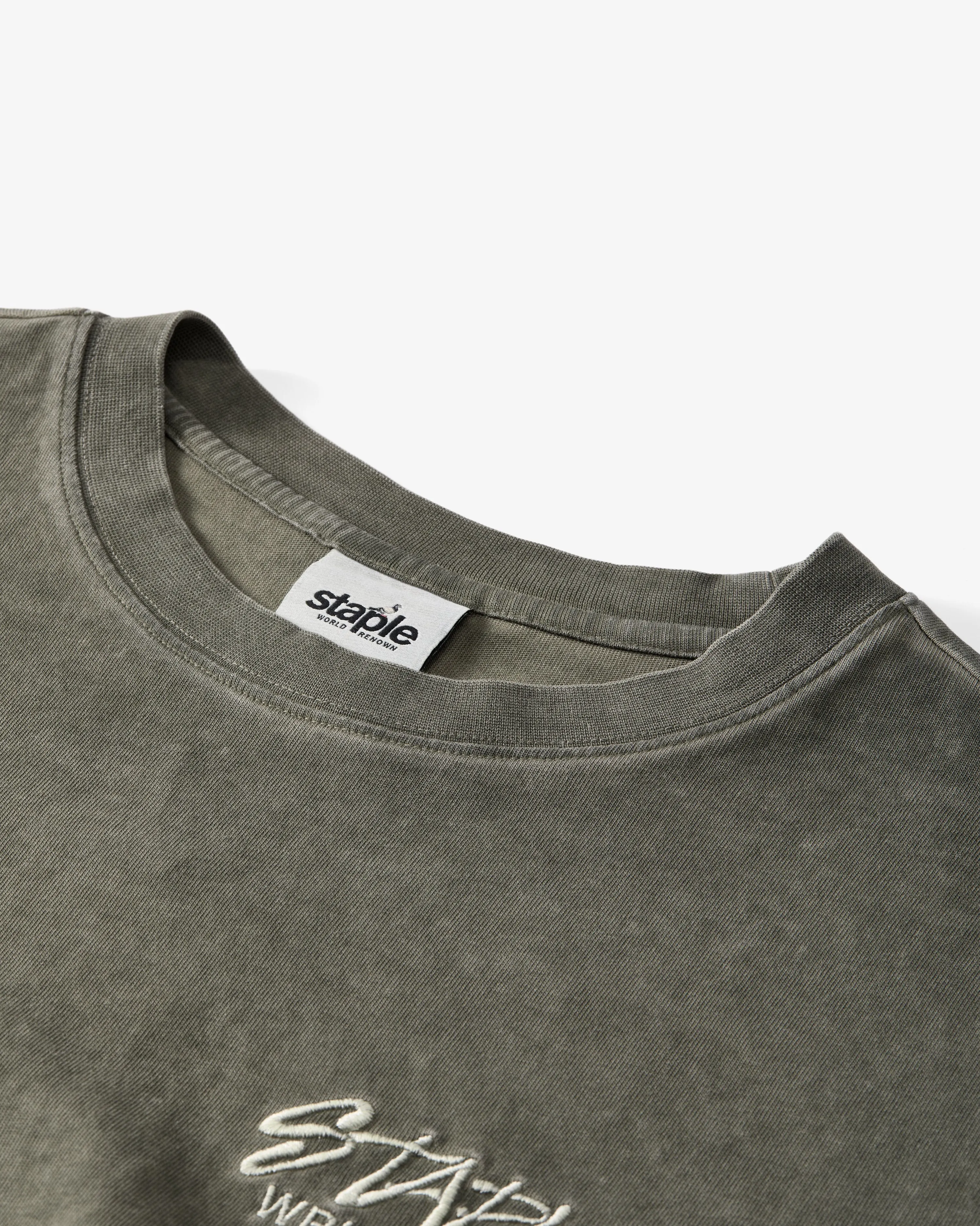 Evergreen Washed Tee sold by Staple product image thumbnail 3