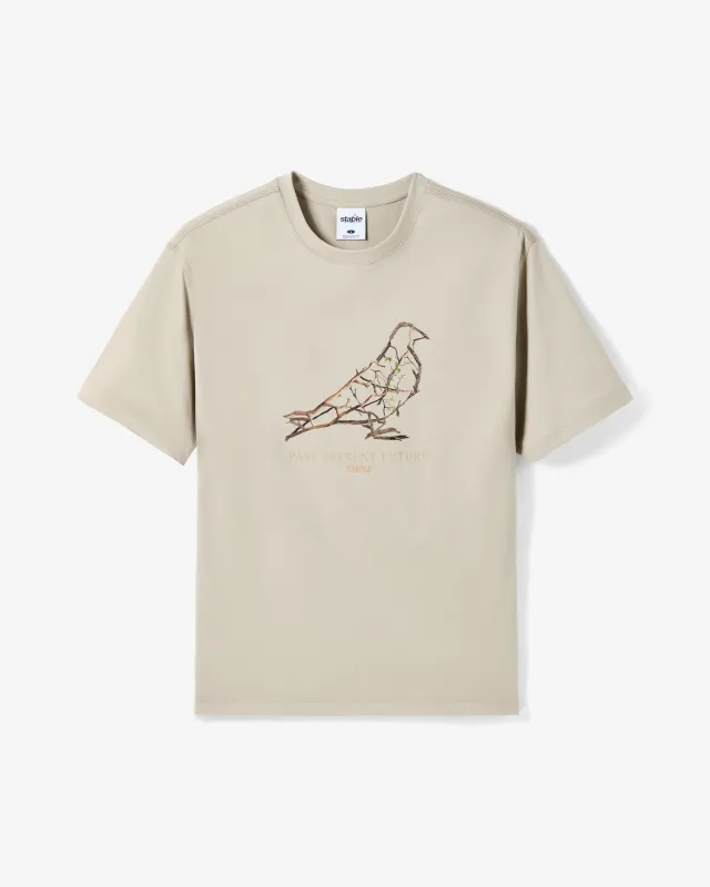 Foliage Pigeon Tee made by Staple