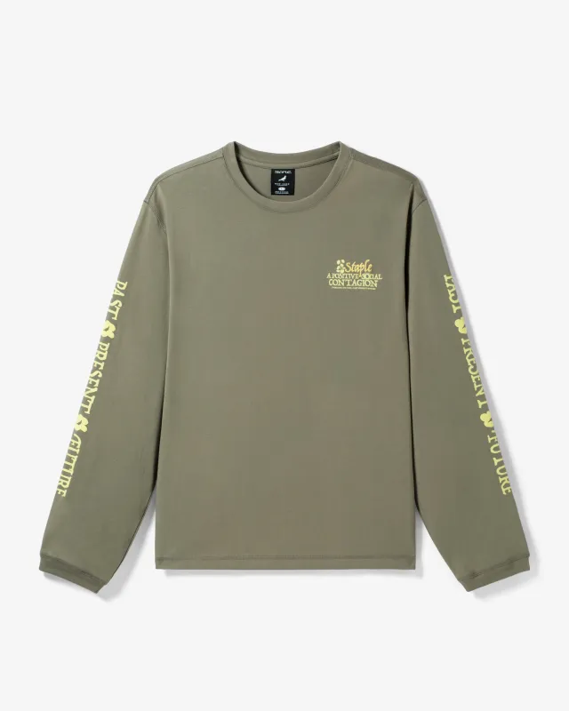 Monstera L/S Tee made by Staple