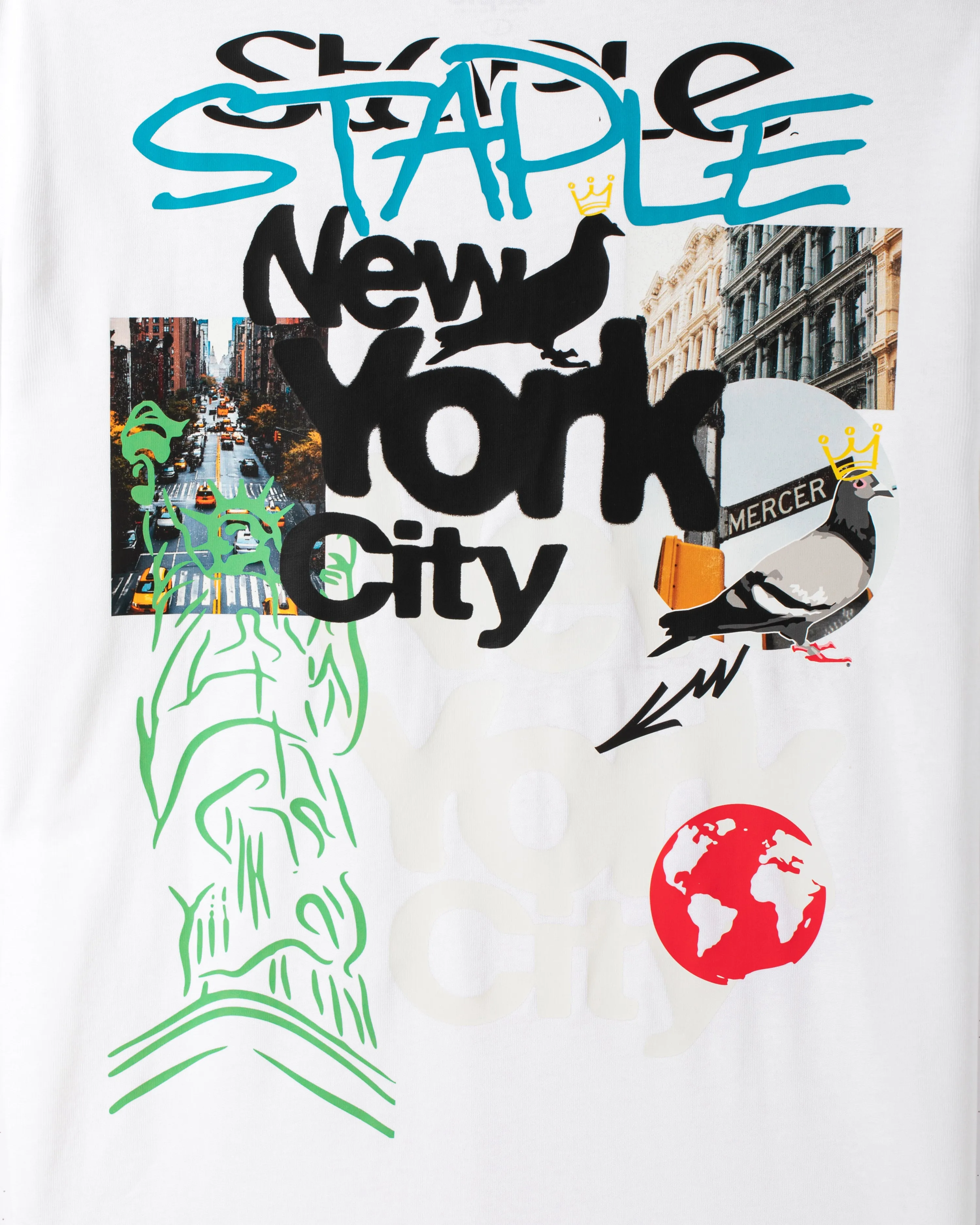 NYC Collage Tee sold by Staple product image thumbnail 3