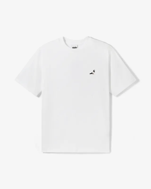 Emb Pigeon Tee made by Staple