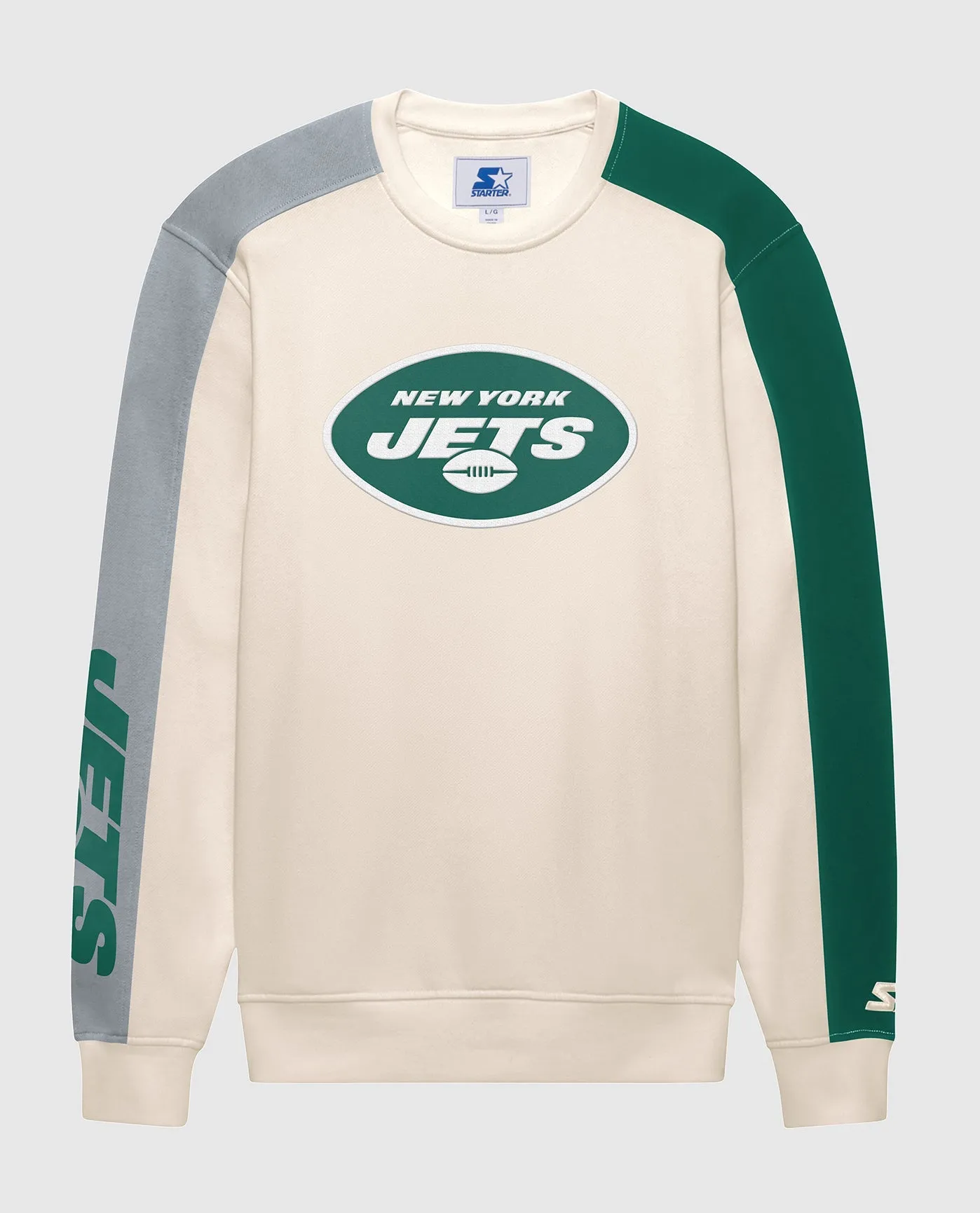 New York Jets Team Crew Long Sleeve Shirt sold by Starter