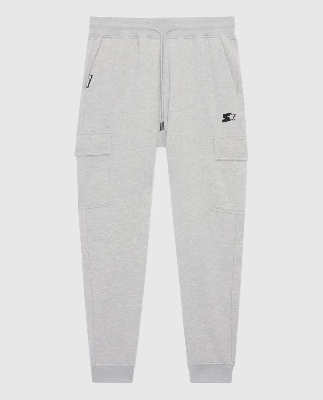 Starter Kyle Jogger with Cargo Pockets Heather Grey sold by Starter
