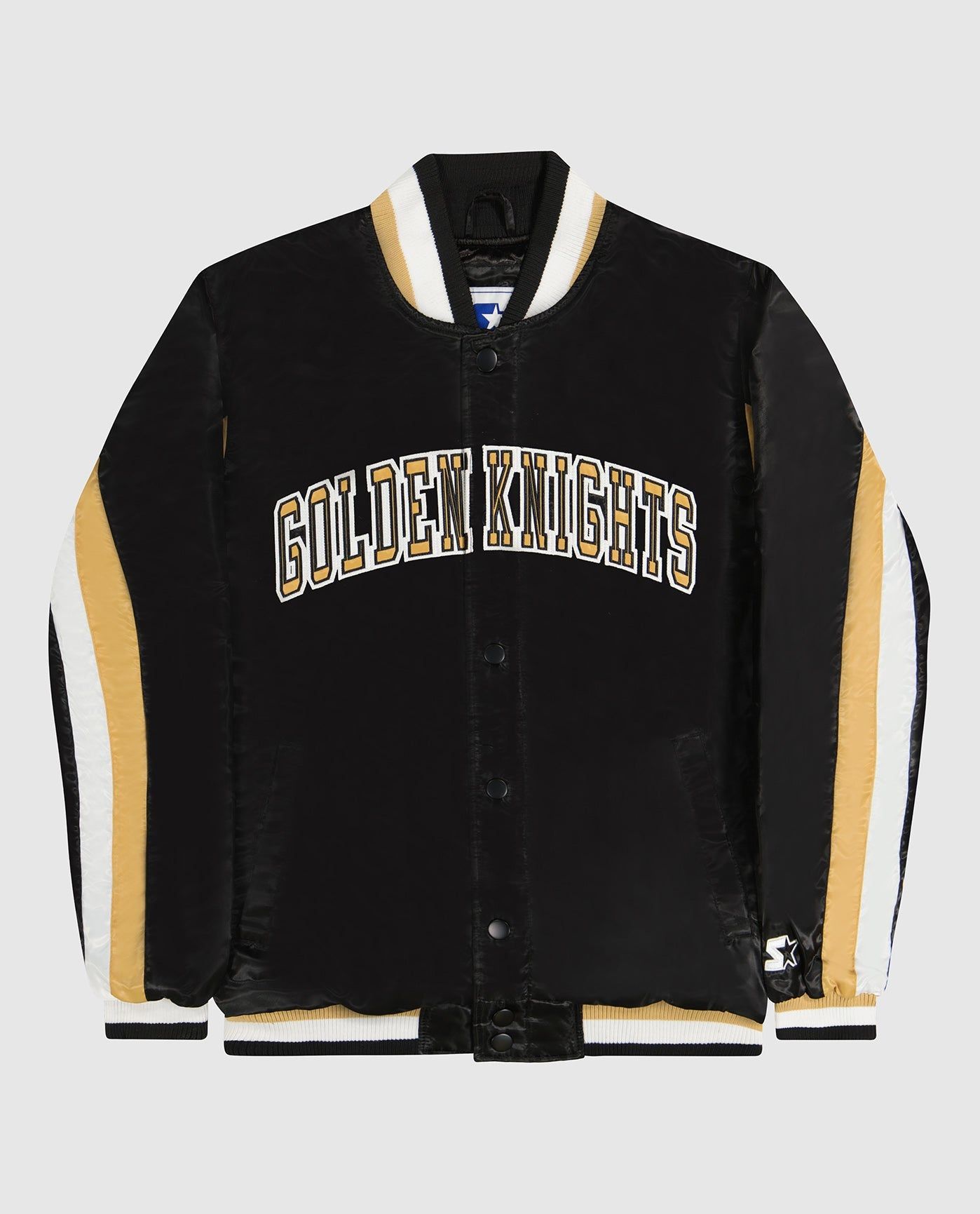 Vegas Golden Knights Varsity Satin Full-Snap Ace Jacket sold by Starter