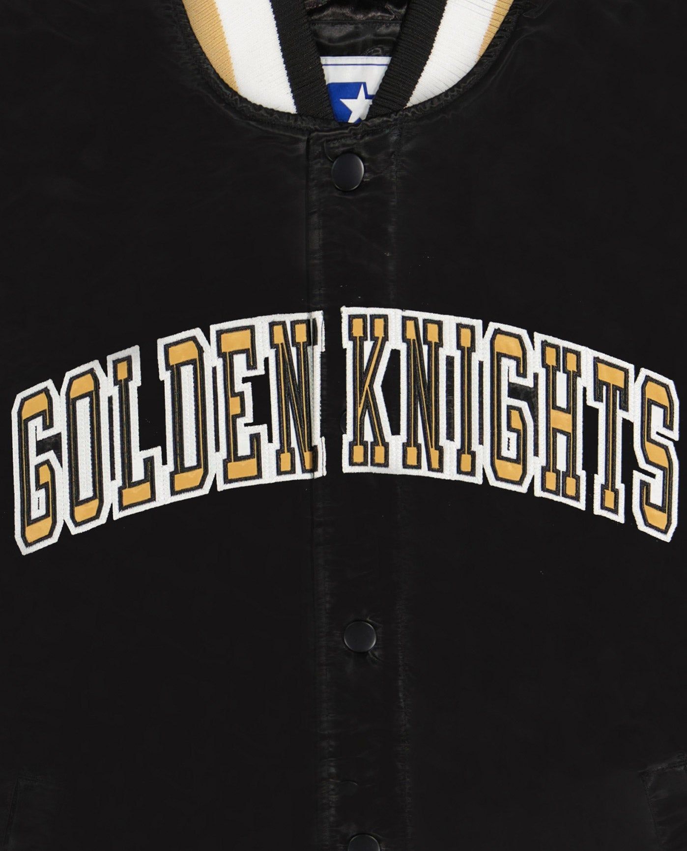 Vegas Golden Knights Varsity Satin Full-Snap Ace Jacket sold by Starter product image thumbnail 2