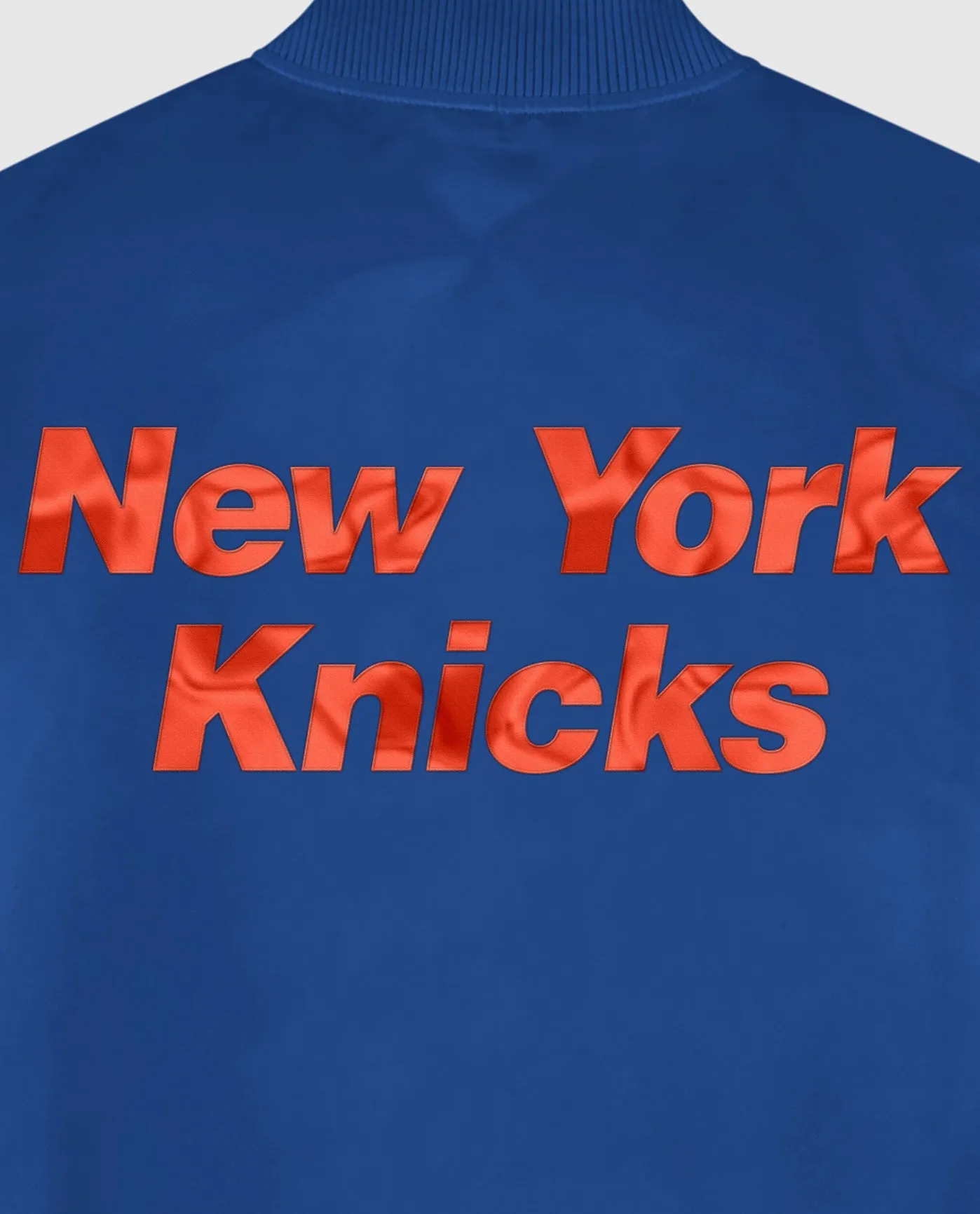 New York Knicks Varsity Satin Full-Snap Jacket sold by Starter product image thumbnail 3
