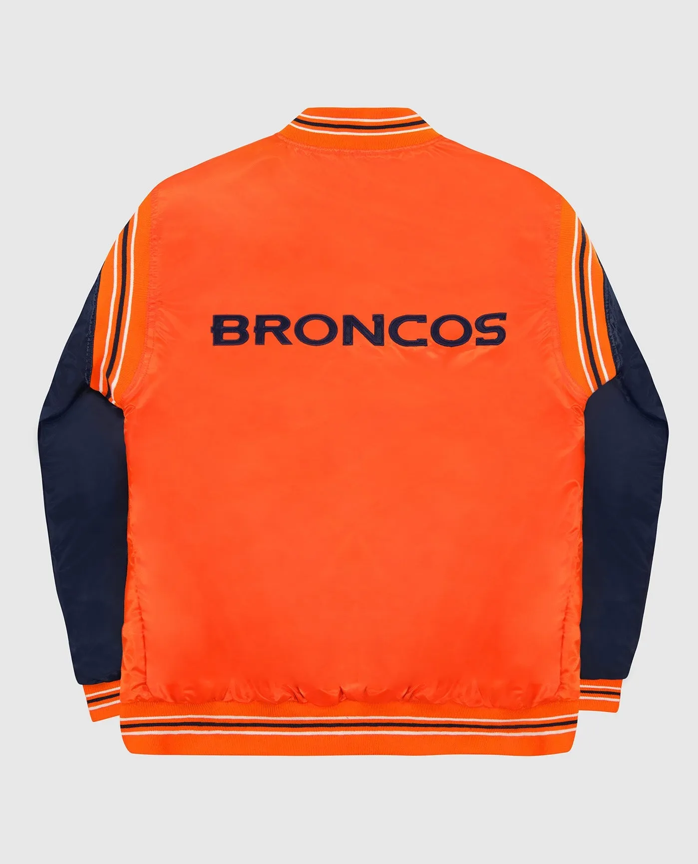 Denver Broncos Varsity Satin Full-Snap Jacket sold by Starter product image thumbnail 4