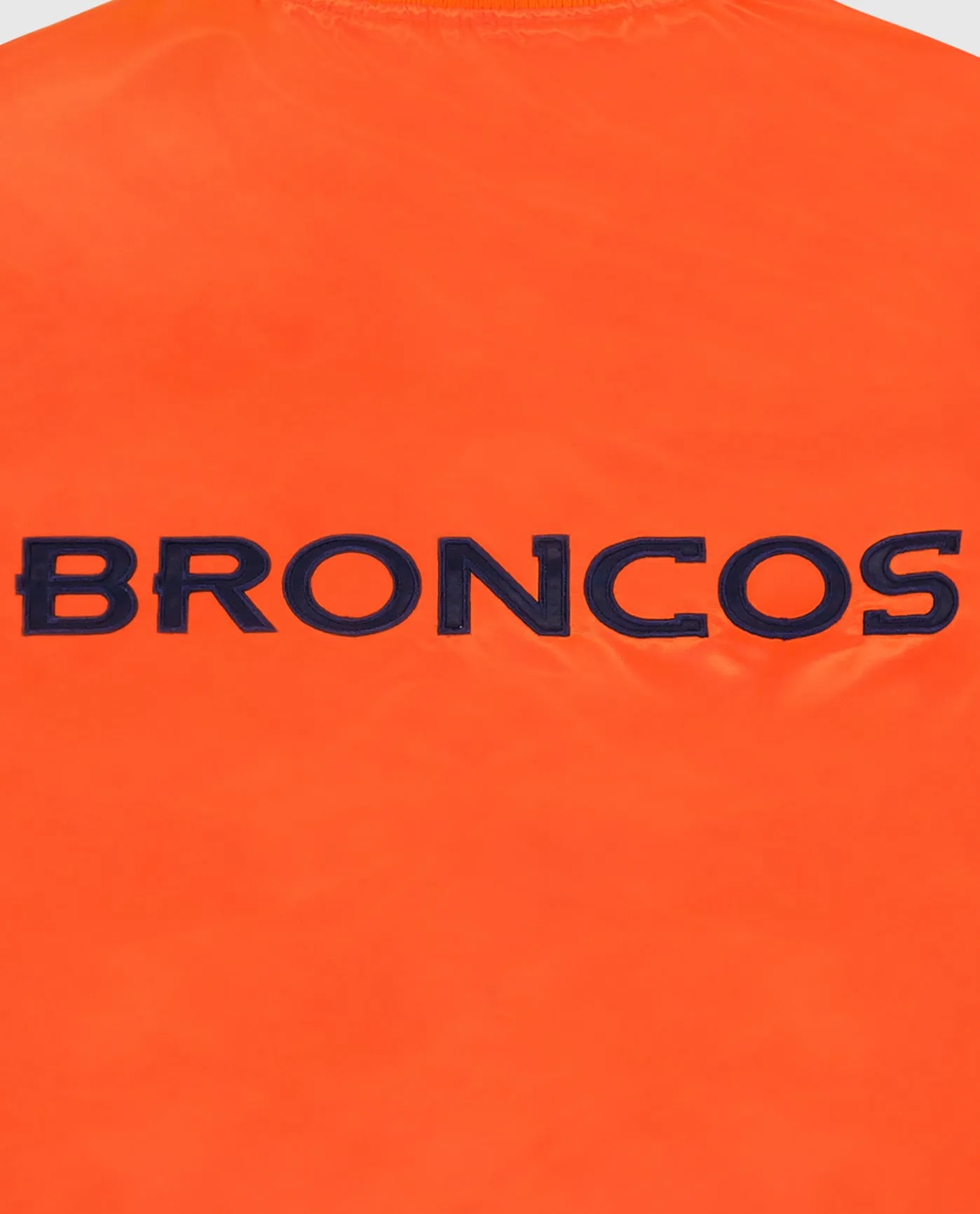 Denver Broncos Varsity Satin Full-Snap Jacket sold by Starter product image thumbnail 3