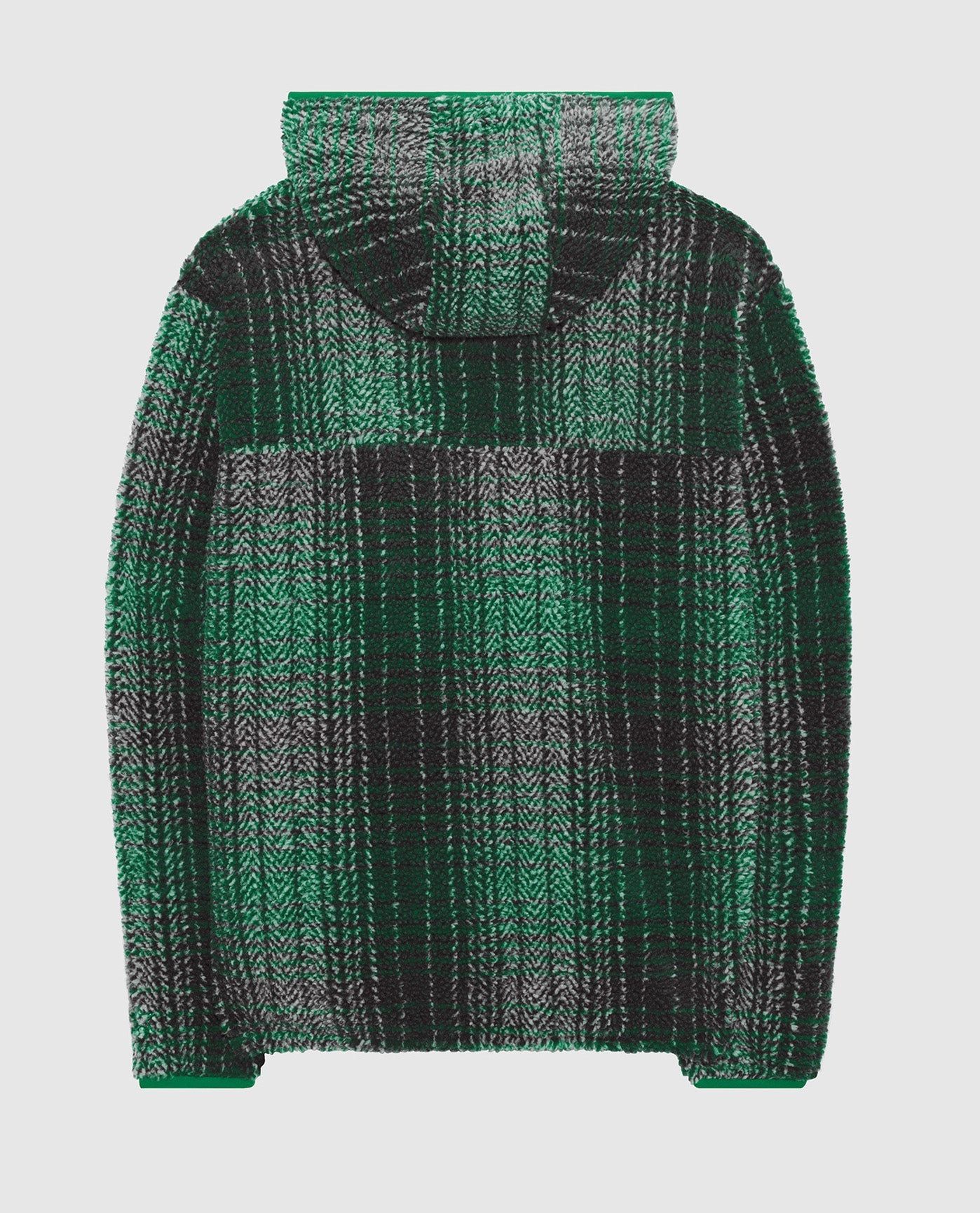 Philadelphia Eagles Gus Plaid Sherpa Pullover Jacket sold by Starter product image thumbnail 4