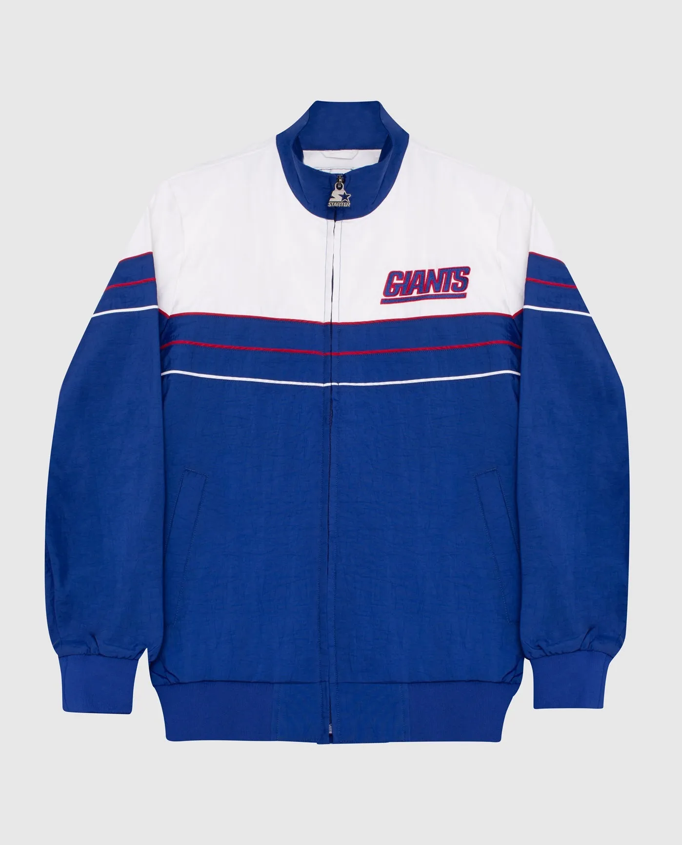 New York Giants Nylon Full-Zip Jacket sold by Starter