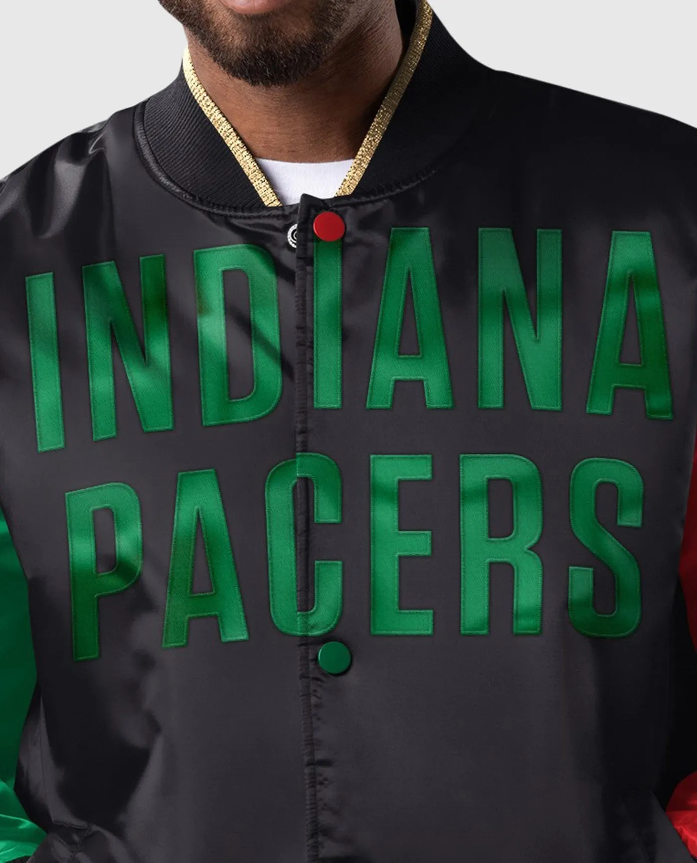 Ty Mopkins Black History Month Indiana Pacers Full-Snap Jacket sold by Starter product image thumbnail 2