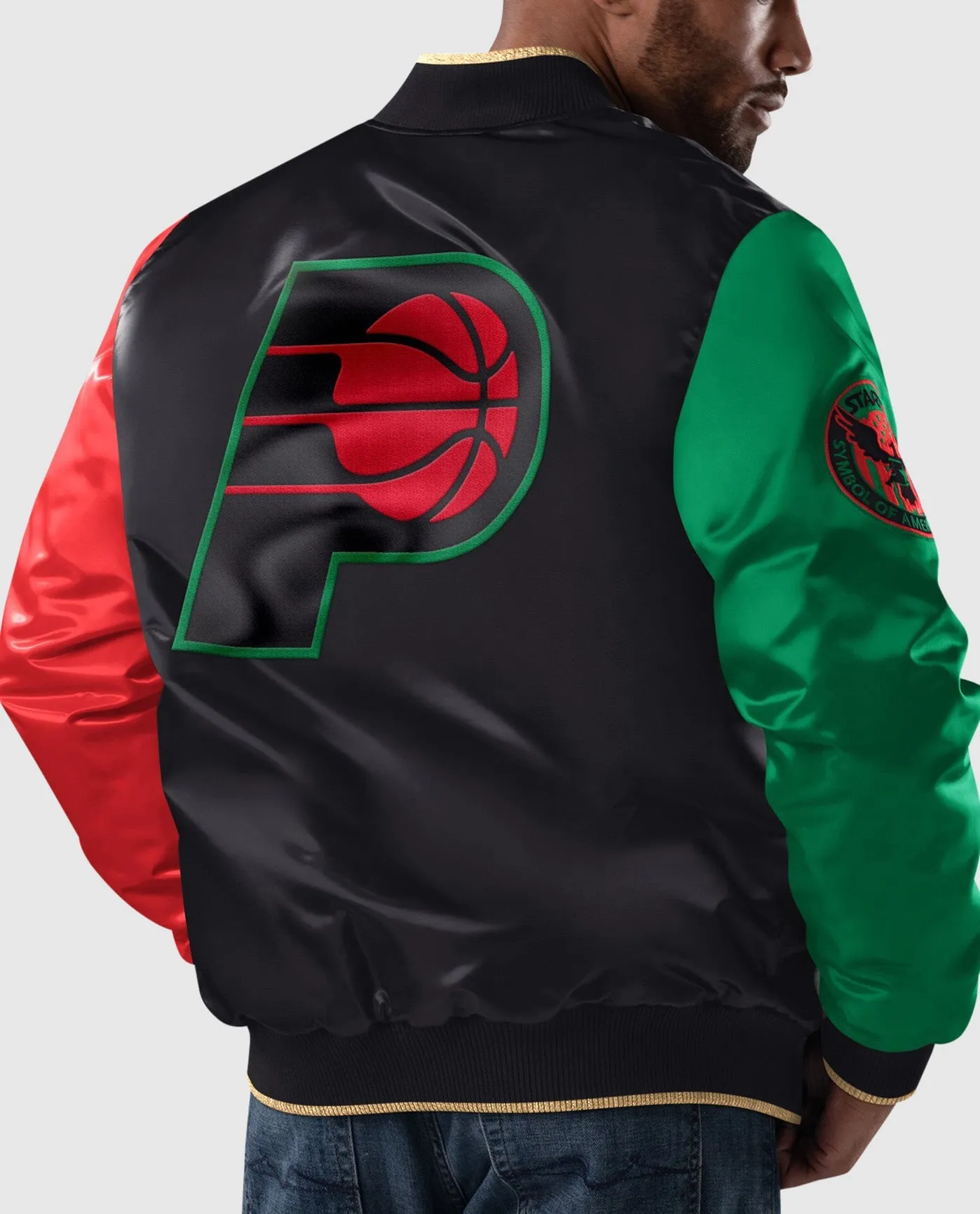 Ty Mopkins Black History Month Indiana Pacers Full-Snap Jacket sold by Starter product image thumbnail 4