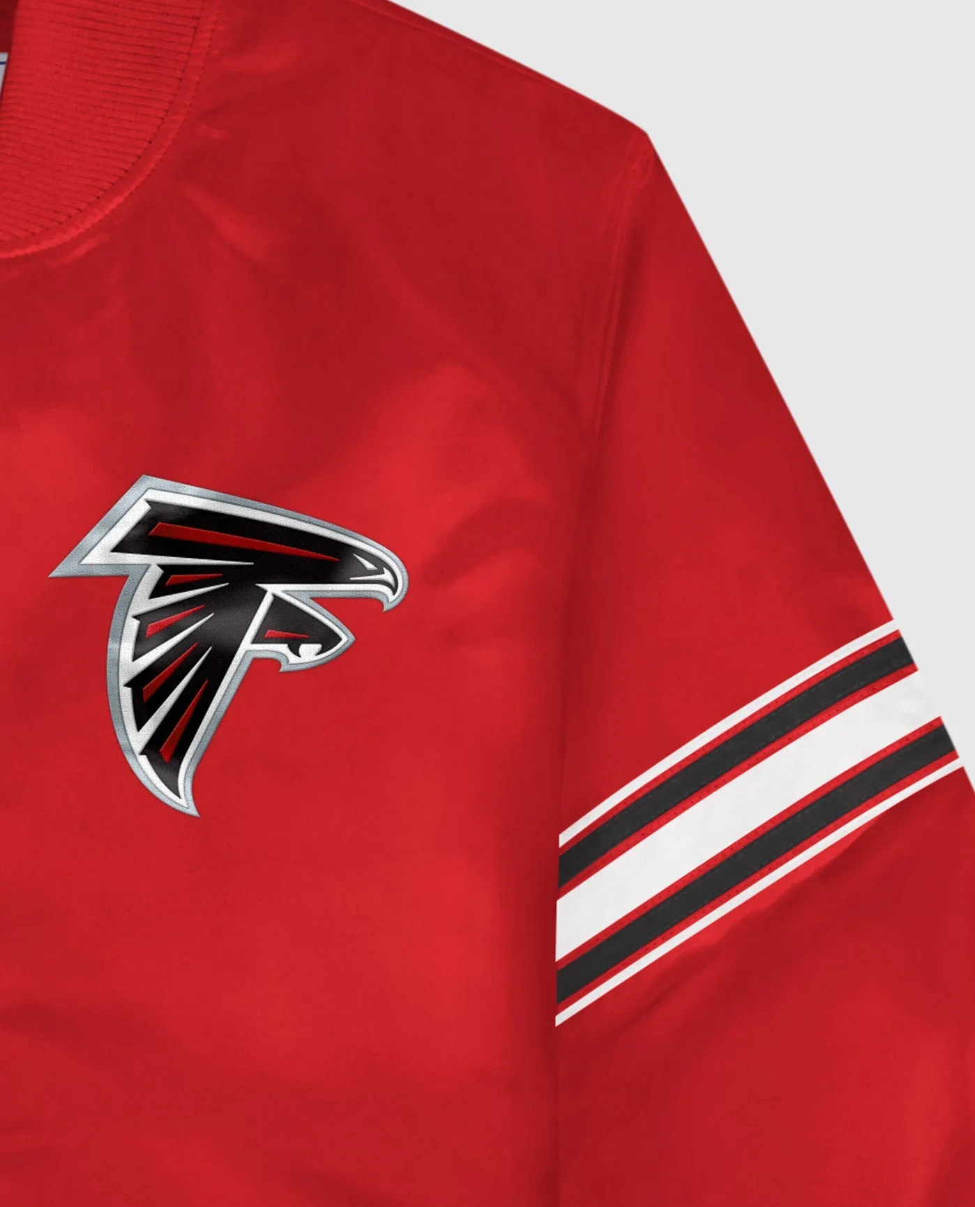 Atlanta Falcons Varsity Satin Full-Snap Jacket sold by Starter product image thumbnail 2