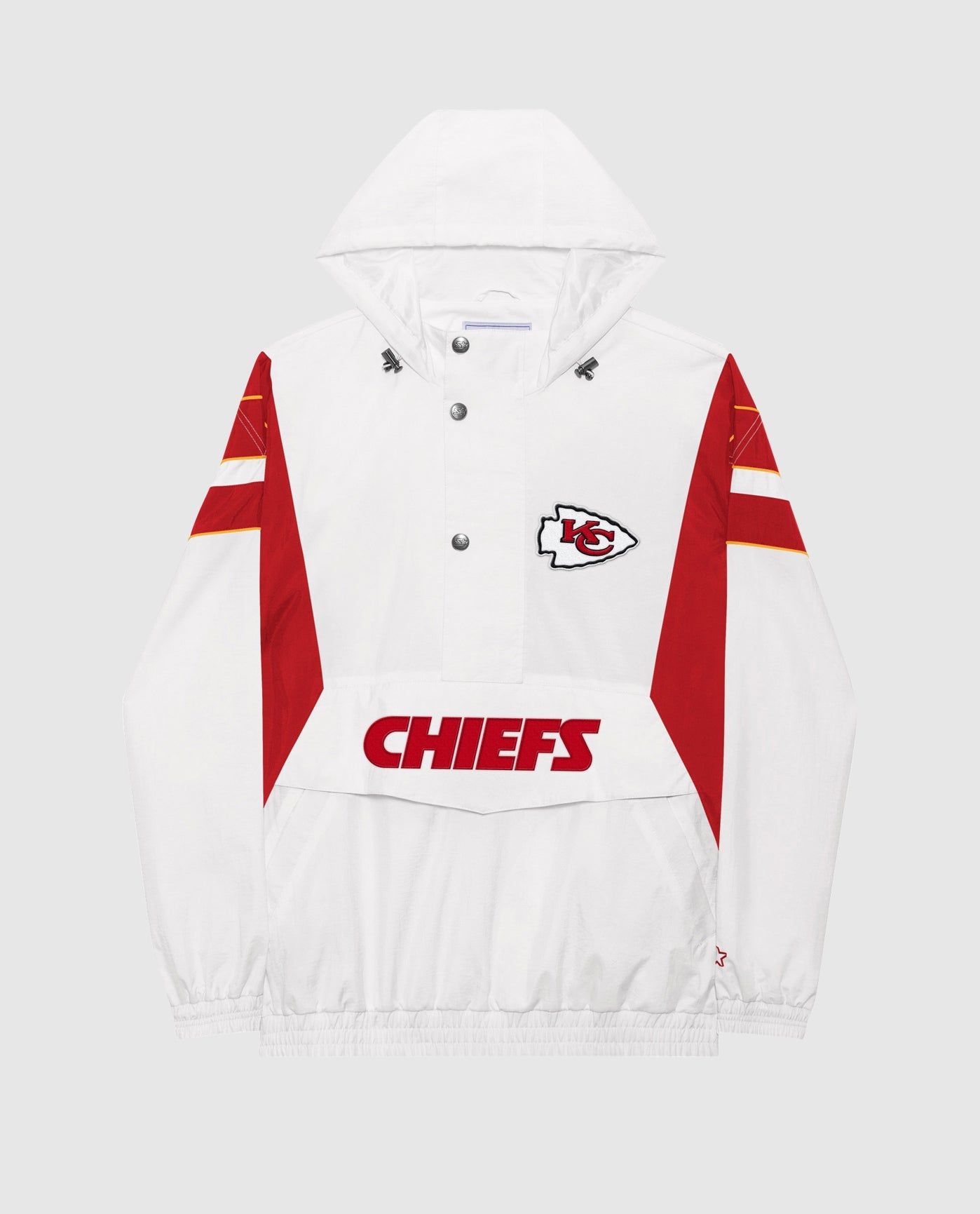 Kansas City Chiefs Home Team Half-Zip Jacket sold by Starter