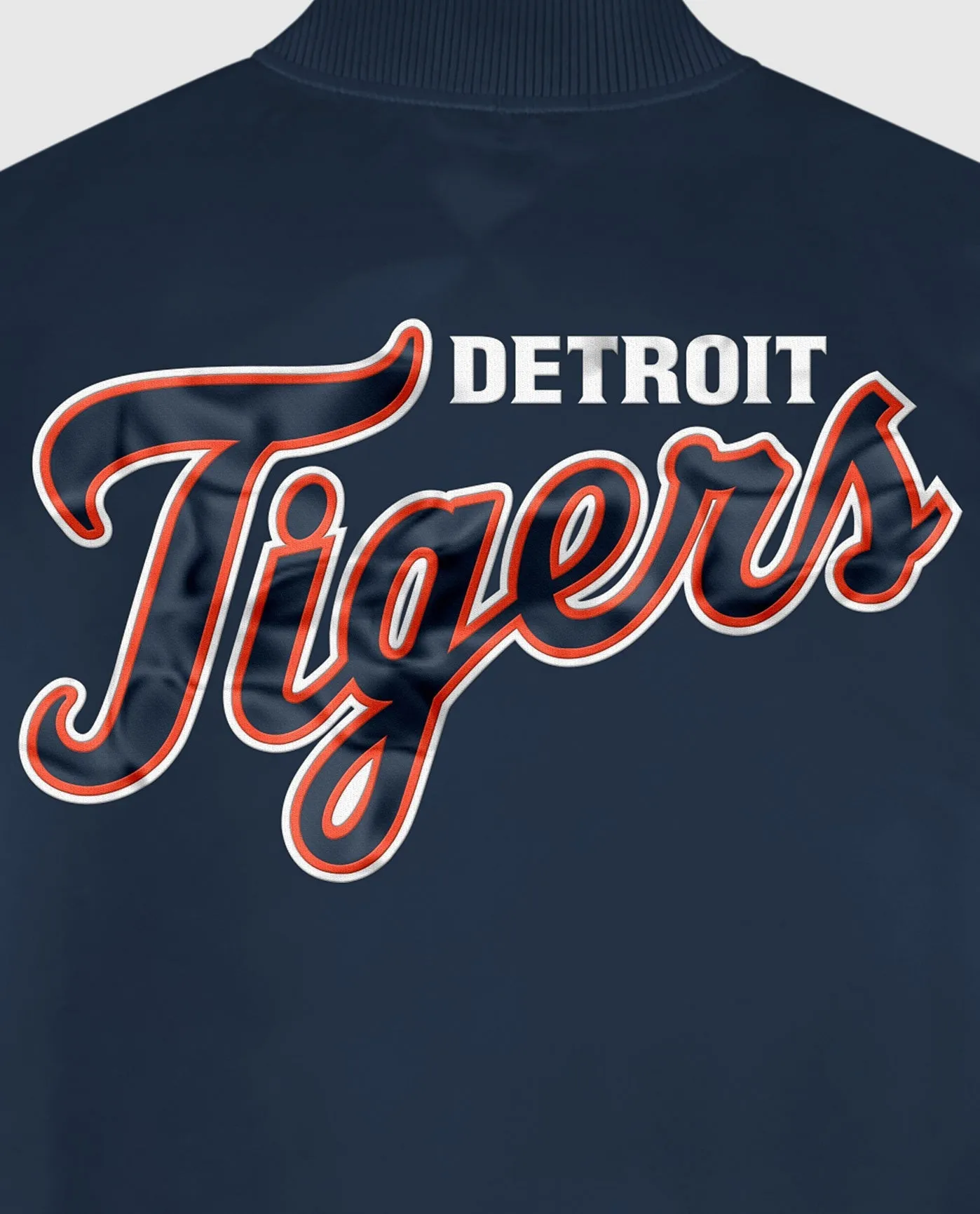 Detroit Tigers Varsity Satin Full-Snap Jacket sold by Starter product image thumbnail 3