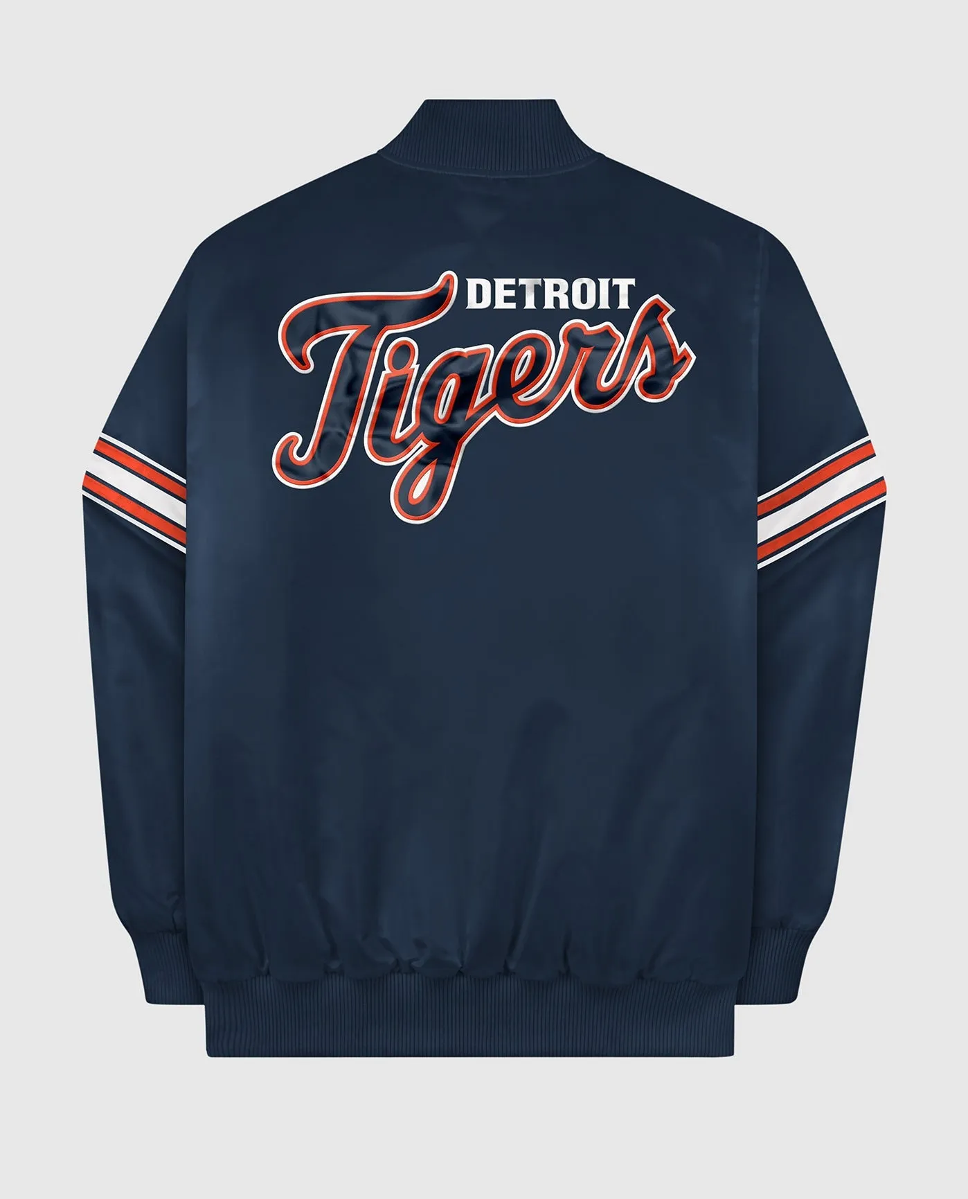 Detroit Tigers Varsity Satin Full-Snap Jacket sold by Starter product image thumbnail 4