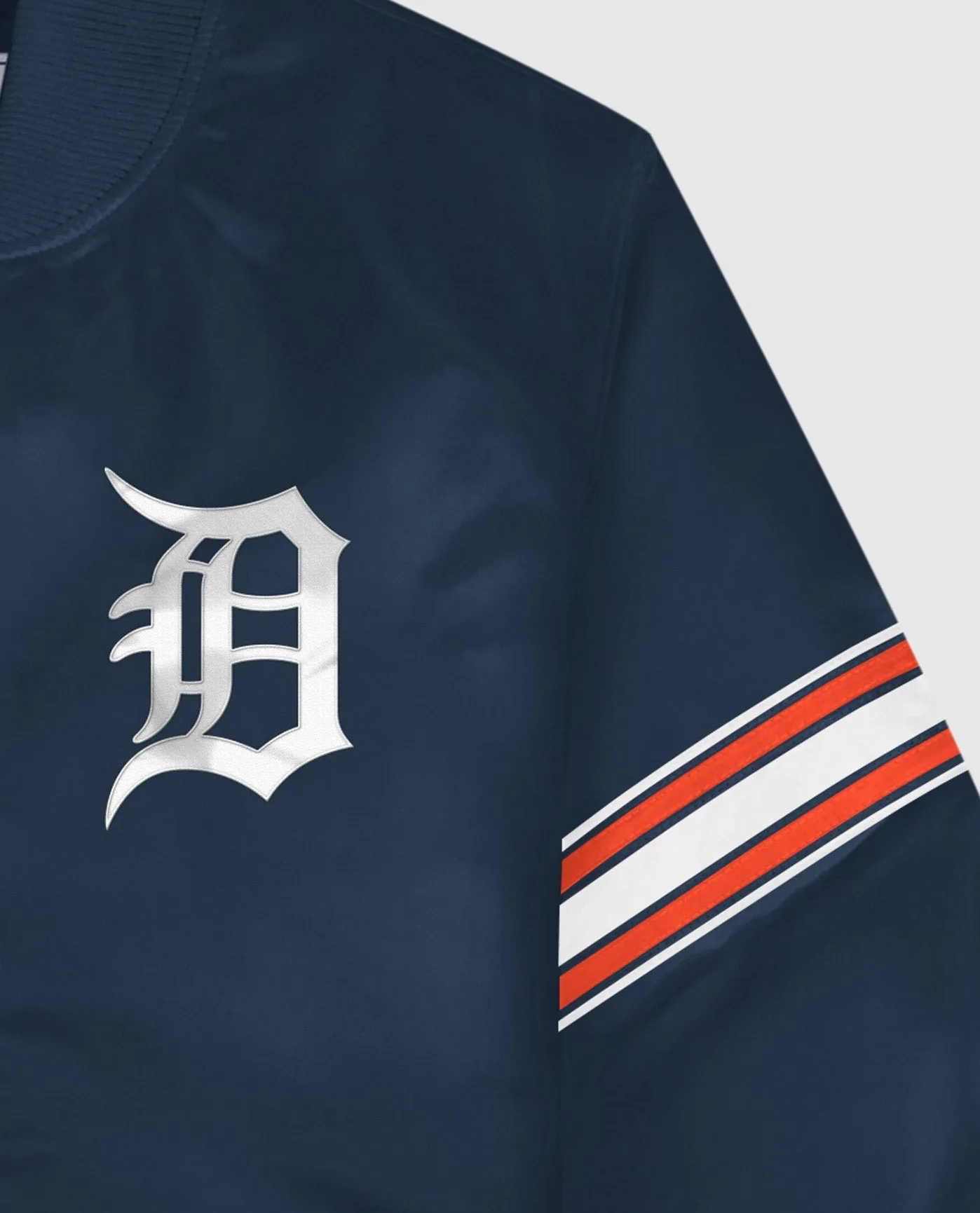 Detroit Tigers Varsity Satin Full-Snap Jacket sold by Starter product image thumbnail 2