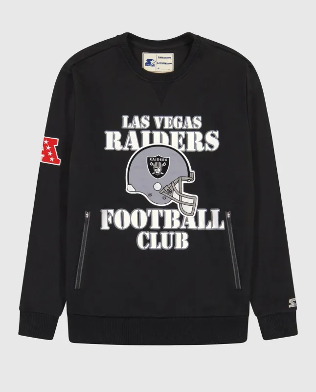 Las Vegas Raiders Crew Neck Sweatshirt sold by Starter
