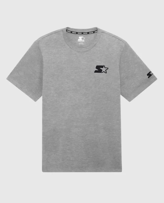 Starter Kenny Crew Neck Tee Heather Grey sold by Starter