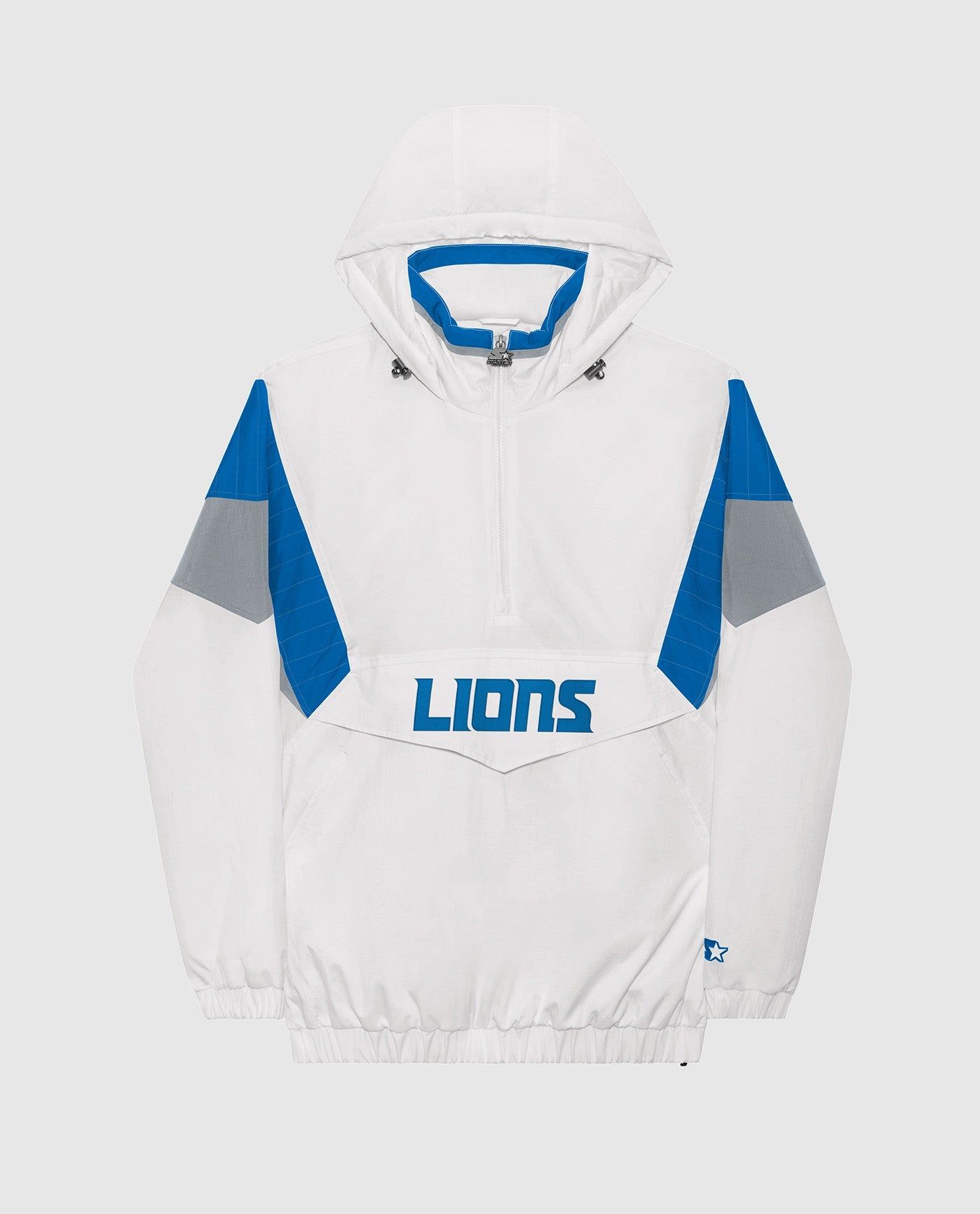 Detroit Lions Breakaway Nylon Half-Zip Jacket sold by Starter