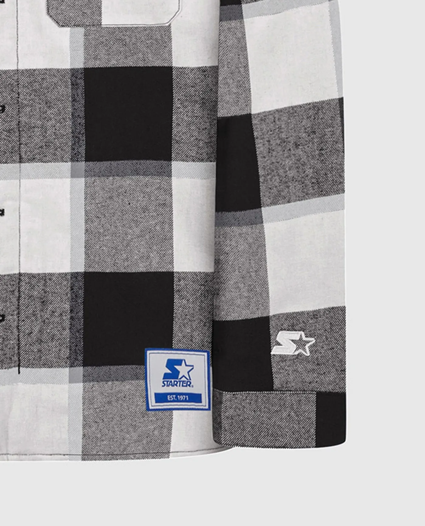 Baltimore Ravens The Big Joe Sherpa Lined Plaid Jacket sold by Starter product image thumbnail 3