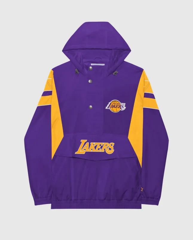 Los Angeles Lakers Home Team Half-Zip Jacket sold by Starter