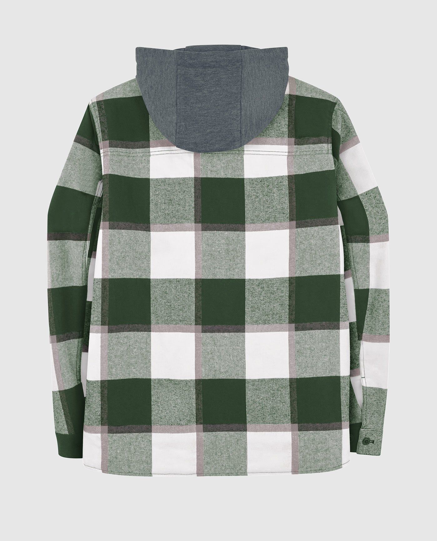 Green Bay Packers Sherpa Lined Plaid Jacket sold by Starter product image thumbnail 4