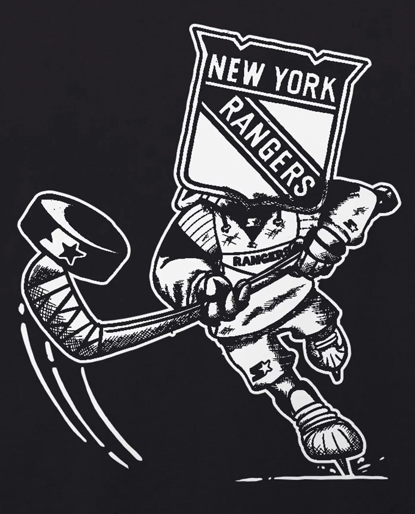 New York Rangers Faceoff Short Sleeve Crew Neck Tee sold by Starter product image thumbnail 2
