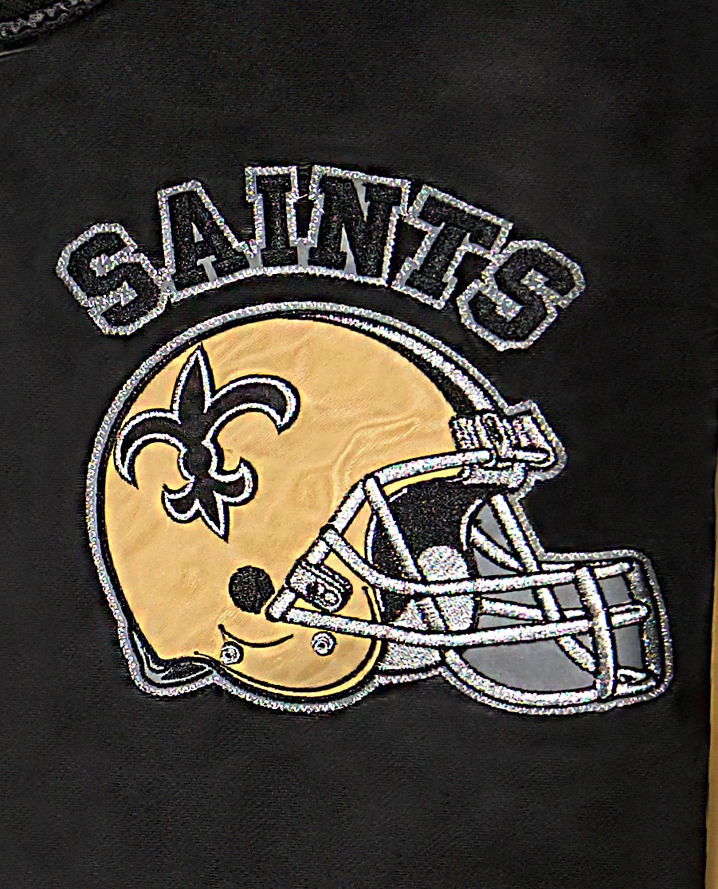 New Orleans Saints Varsity Satin Full-Snap Jacket sold by Starter product image thumbnail 2
