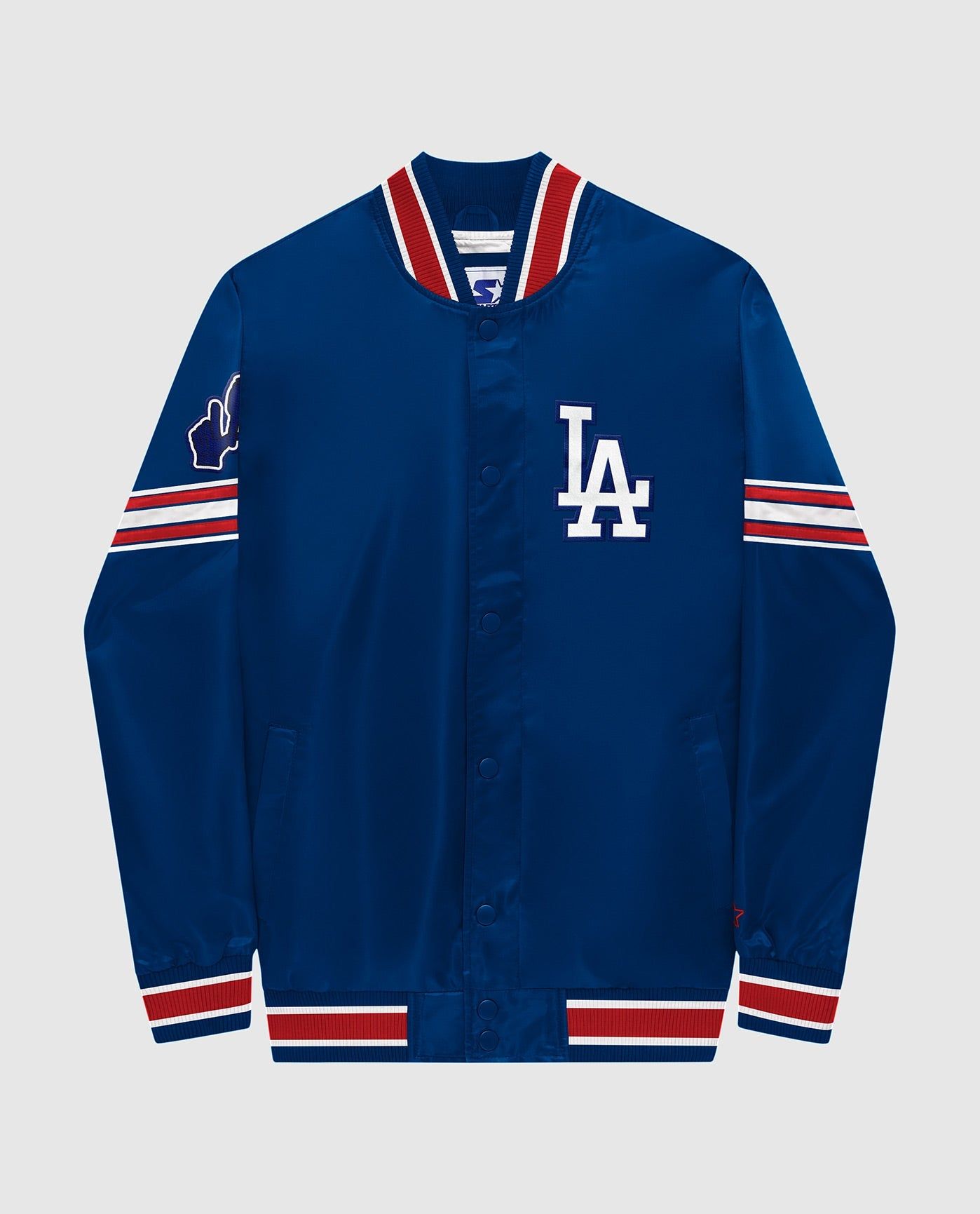 City Connect Los Angeles Dodgers Satin Full-Snap Jacket sold by Starter