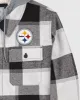 Pittsburgh Steelers The Big Joe Sherpa Lined Plaid Jacket sold by Starter