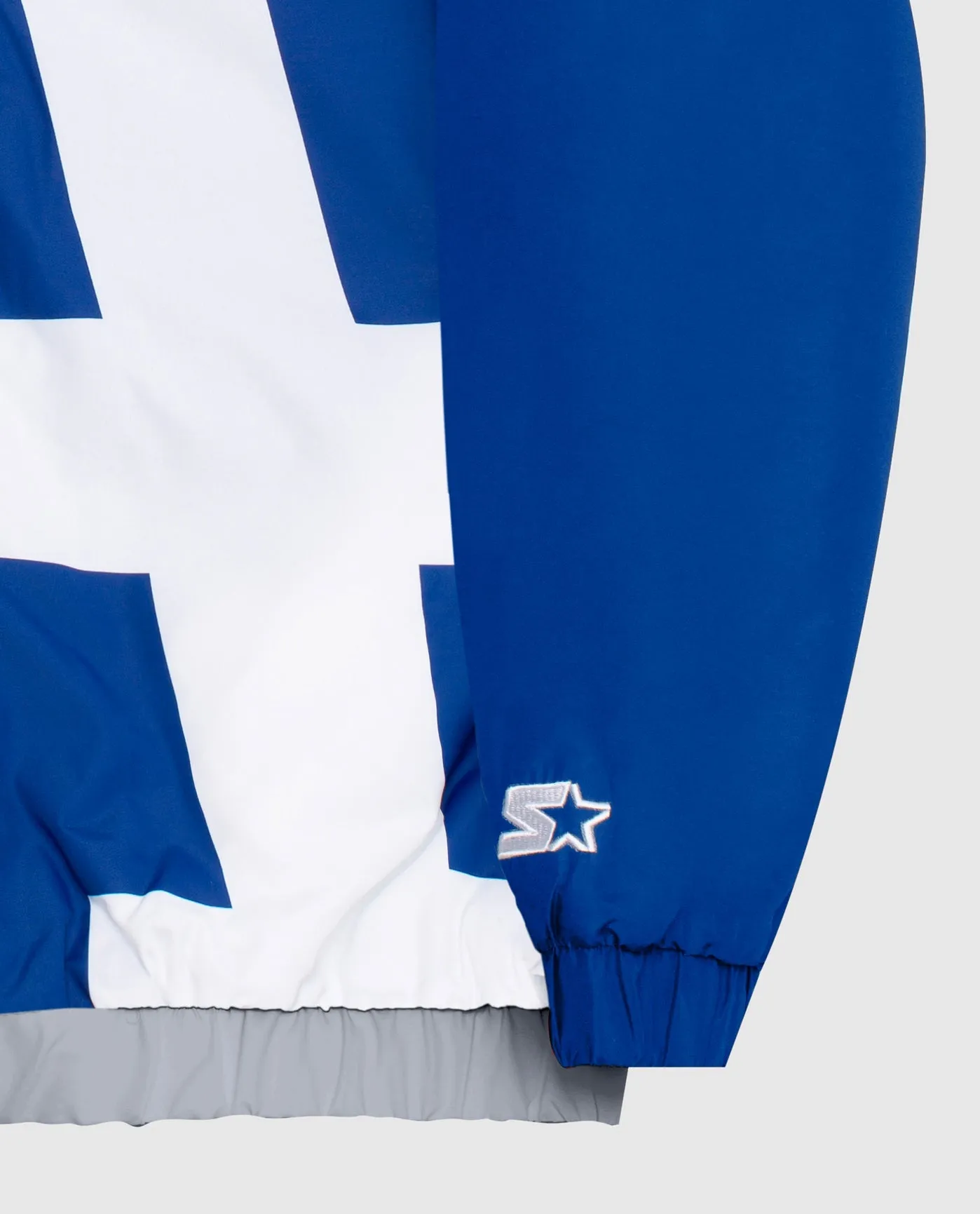 Los Angeles Dodgers Hooded Nylon Full-Zip Jacket sold by Starter product image thumbnail 3