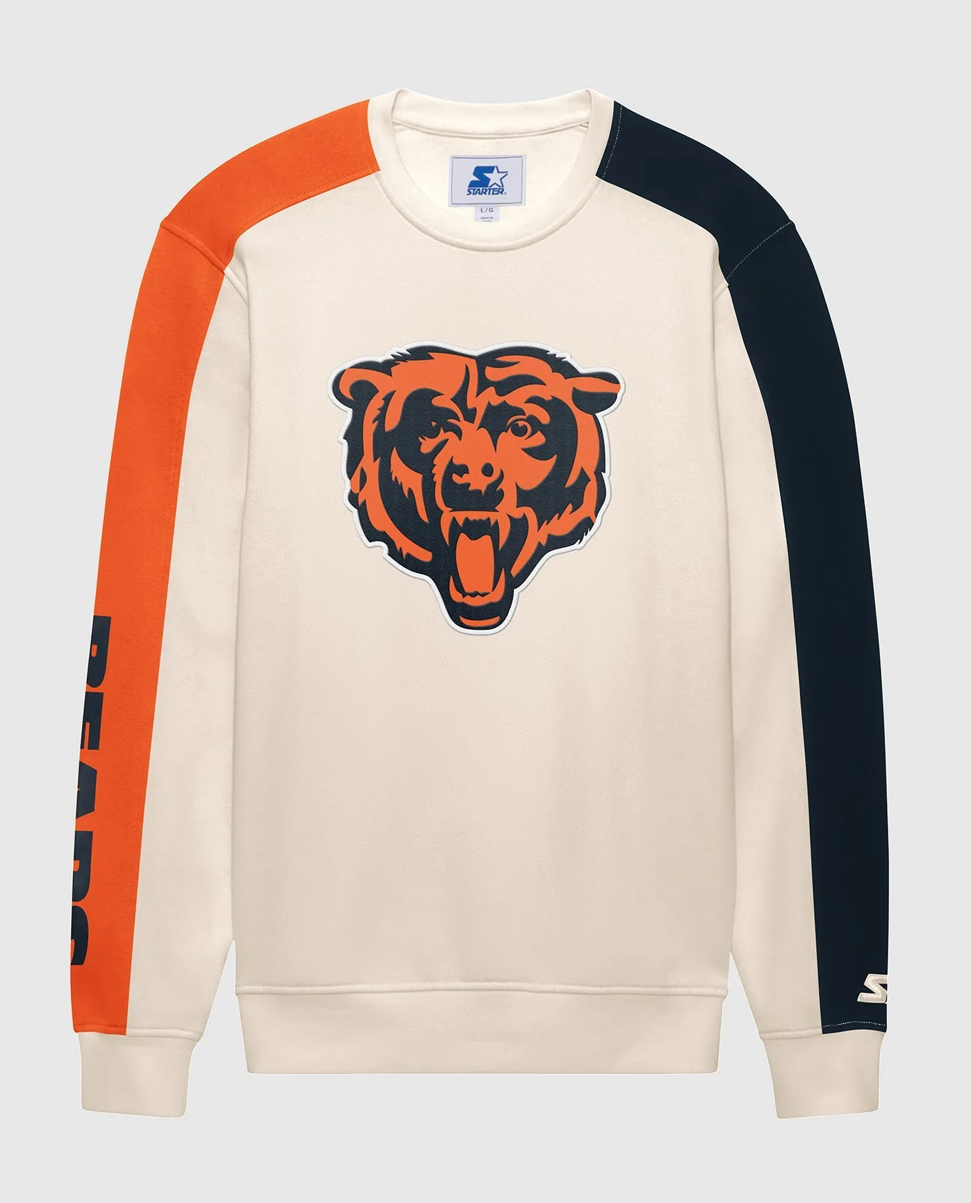 Chicago Bears Team Crew Long Sleeve Shirt sold by Starter