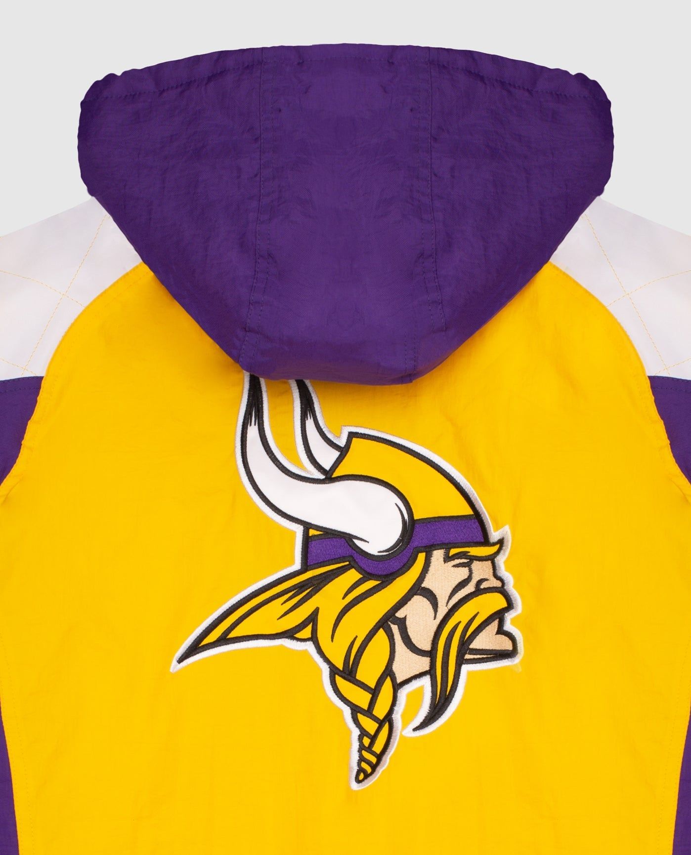 Minnesota Vikings Hooded Nylon Half-Zip Jacket sold by Starter product image thumbnail 3