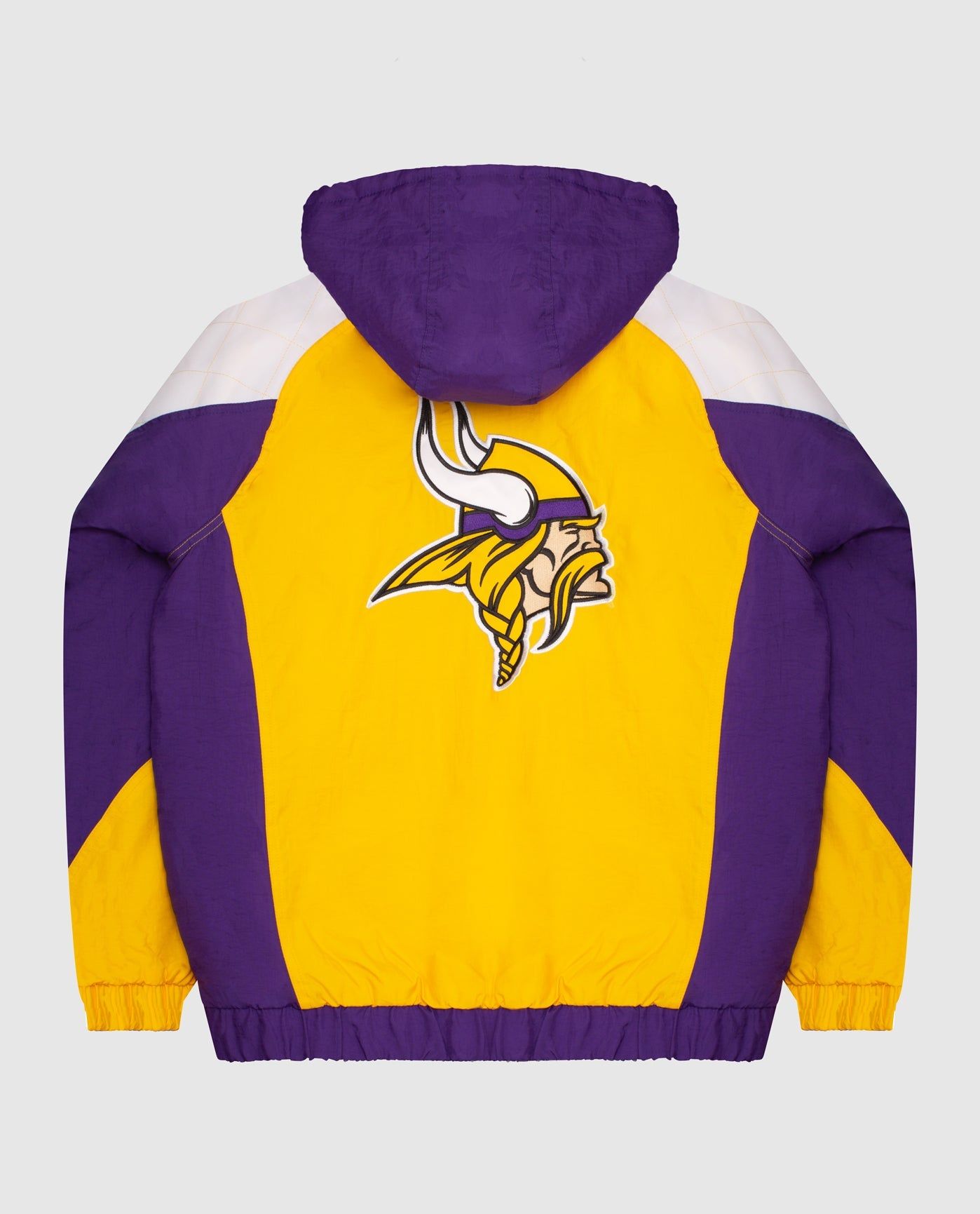 Minnesota Vikings Hooded Nylon Half-Zip Jacket sold by Starter product image thumbnail 4