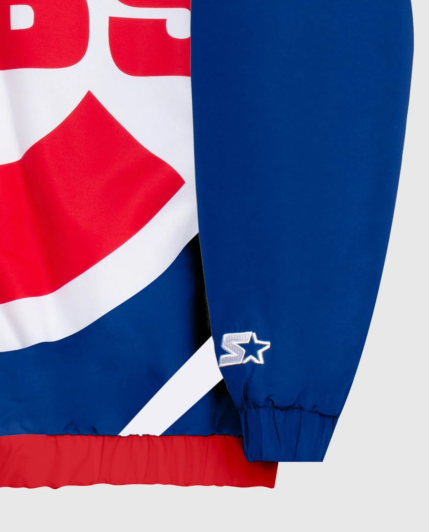 Chicago Cubs Hooded Nylon Full-Zip Jacket sold by Starter product image thumbnail 3