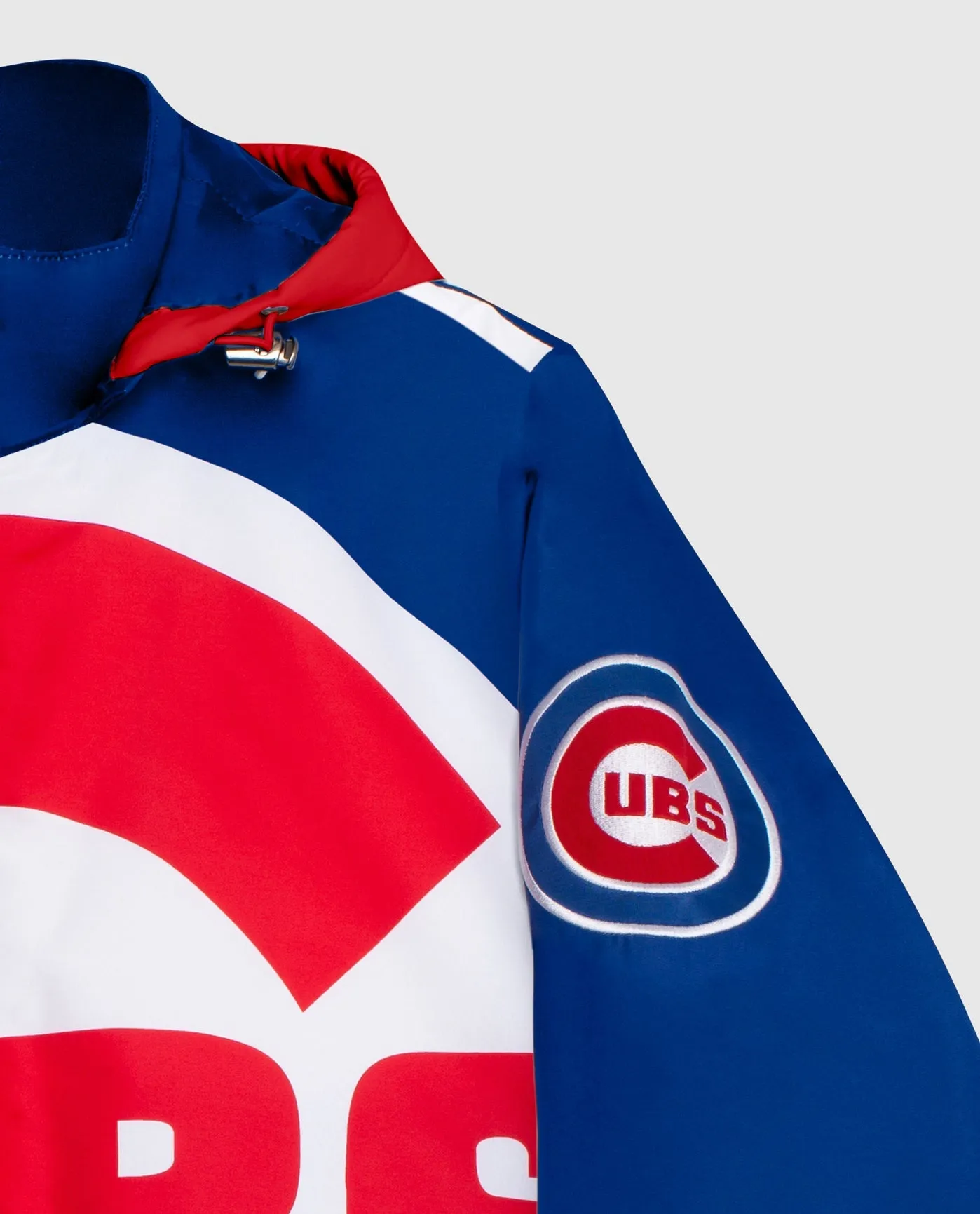 Chicago Cubs Hooded Nylon Full-Zip Jacket sold by Starter product image thumbnail 2