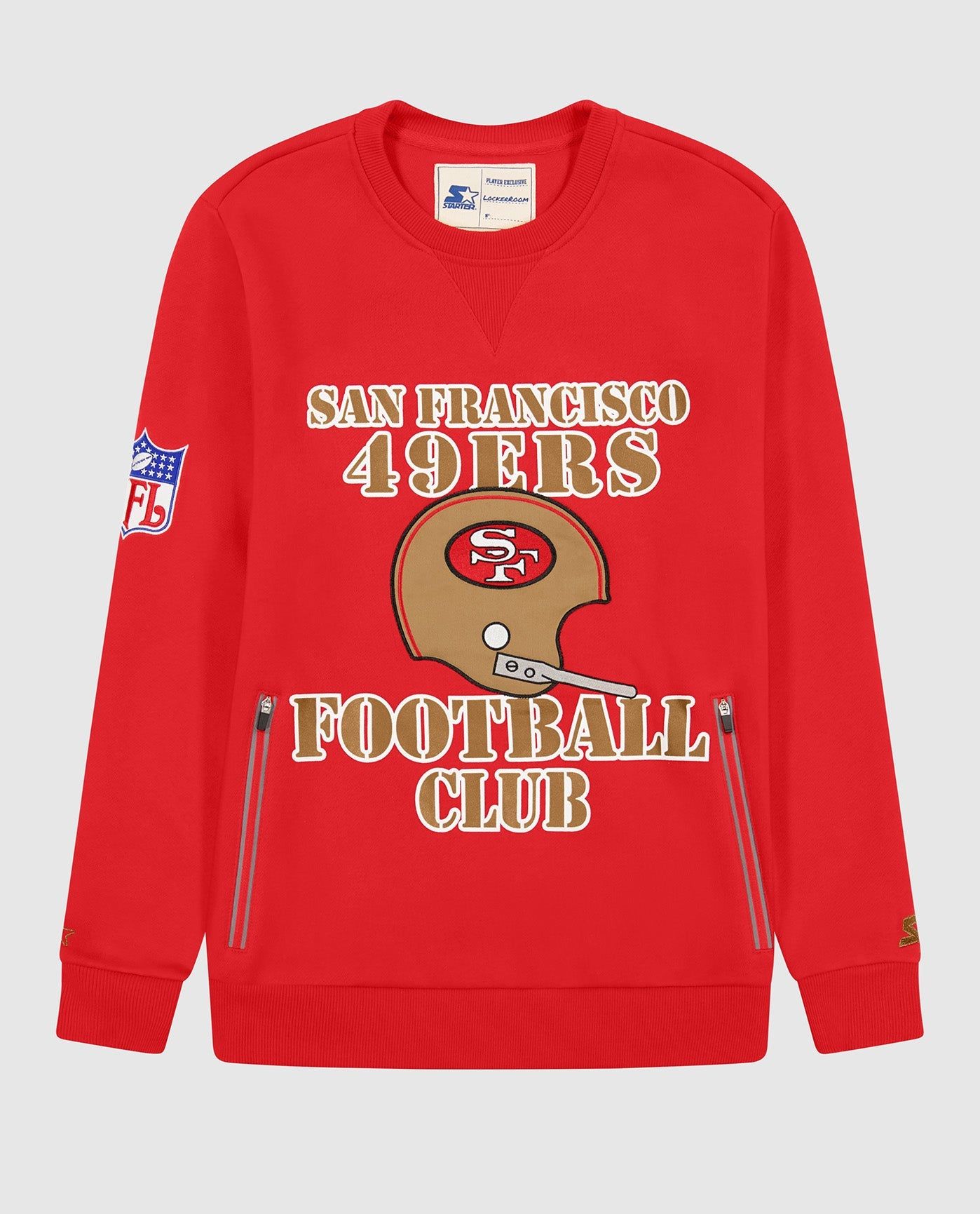 San Francisco 49ers Crew Neck Sweatshirt sold by Starter