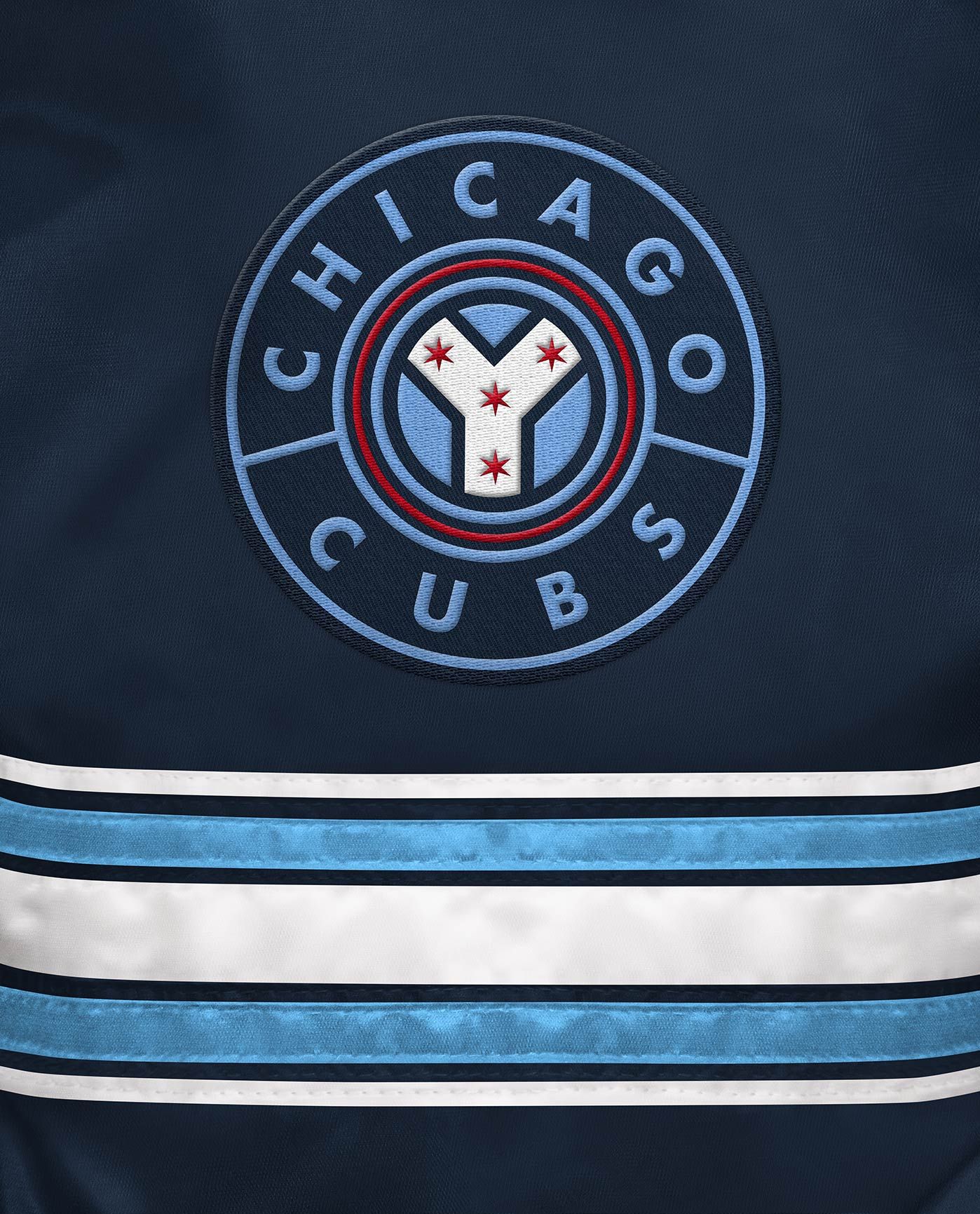 City Connect Chicago Cubs Satin Full-Snap Jacket sold by Starter product image thumbnail 2