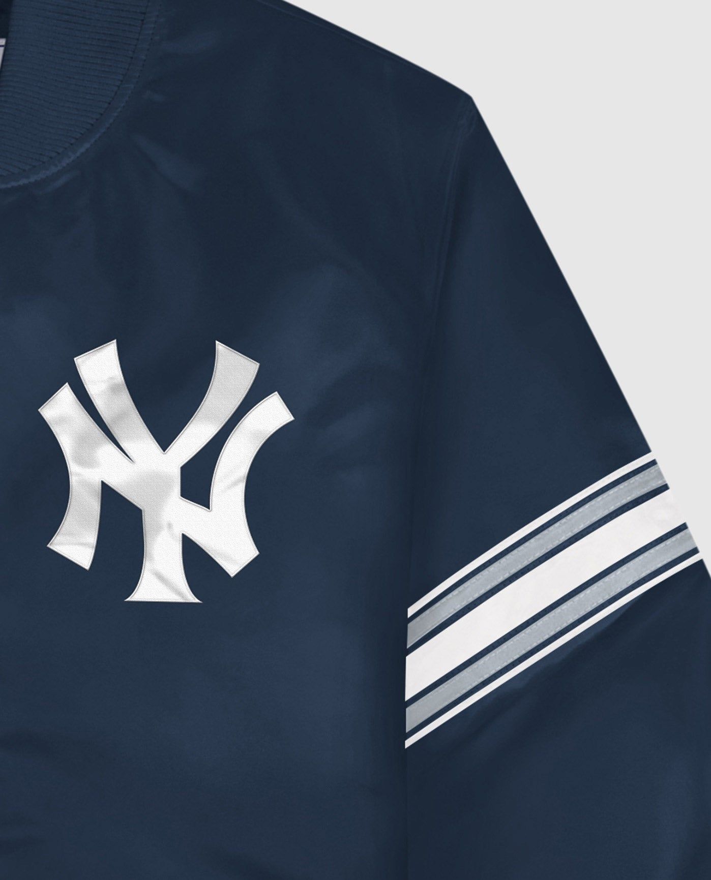 New York Yankees Varsity Satin Full-Snap Jacket sold by Starter product image thumbnail 2