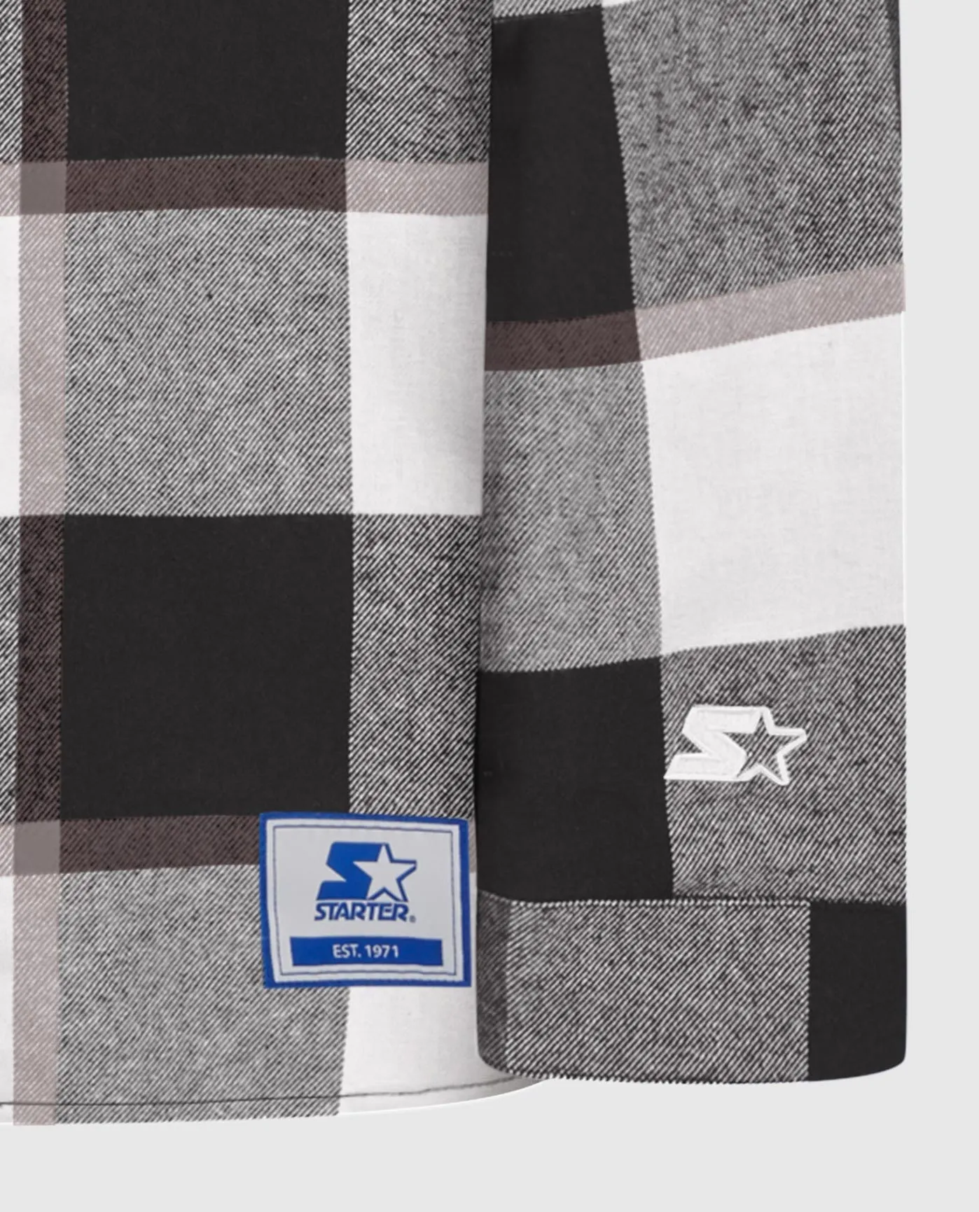 Cleveland Browns Sherpa Lined Plaid Jacket sold by Starter product image thumbnail 3
