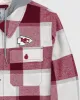 Kansas City Chiefs The Big Joe Sherpa Lined Plaid Jacket sold by Starter