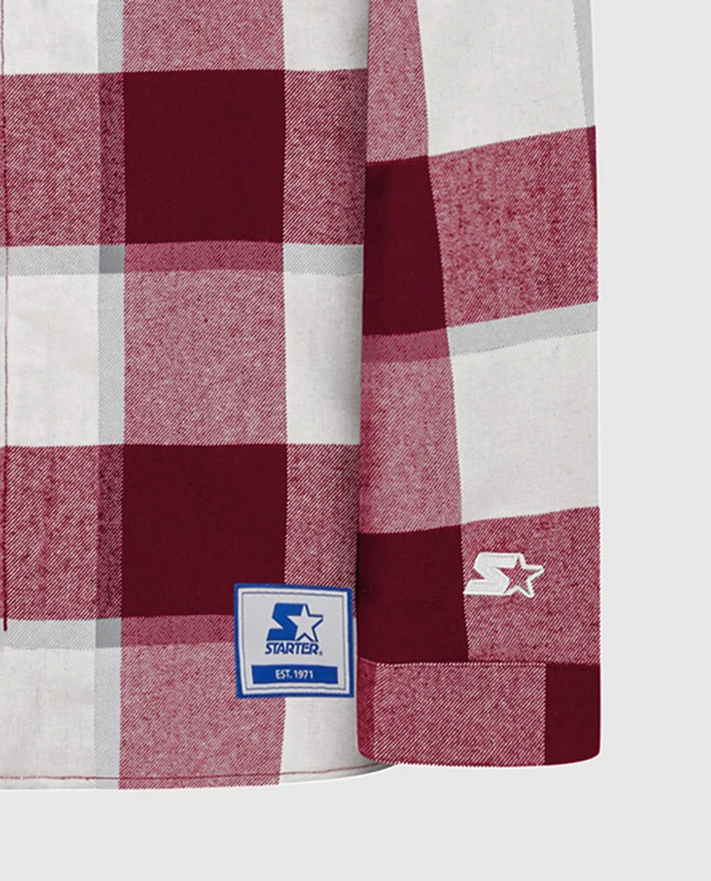 Kansas City Chiefs The Big Joe Sherpa Lined Plaid Jacket sold by Starter product image thumbnail 3