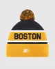 Boston Bruins Pom Beanie sold by Starter