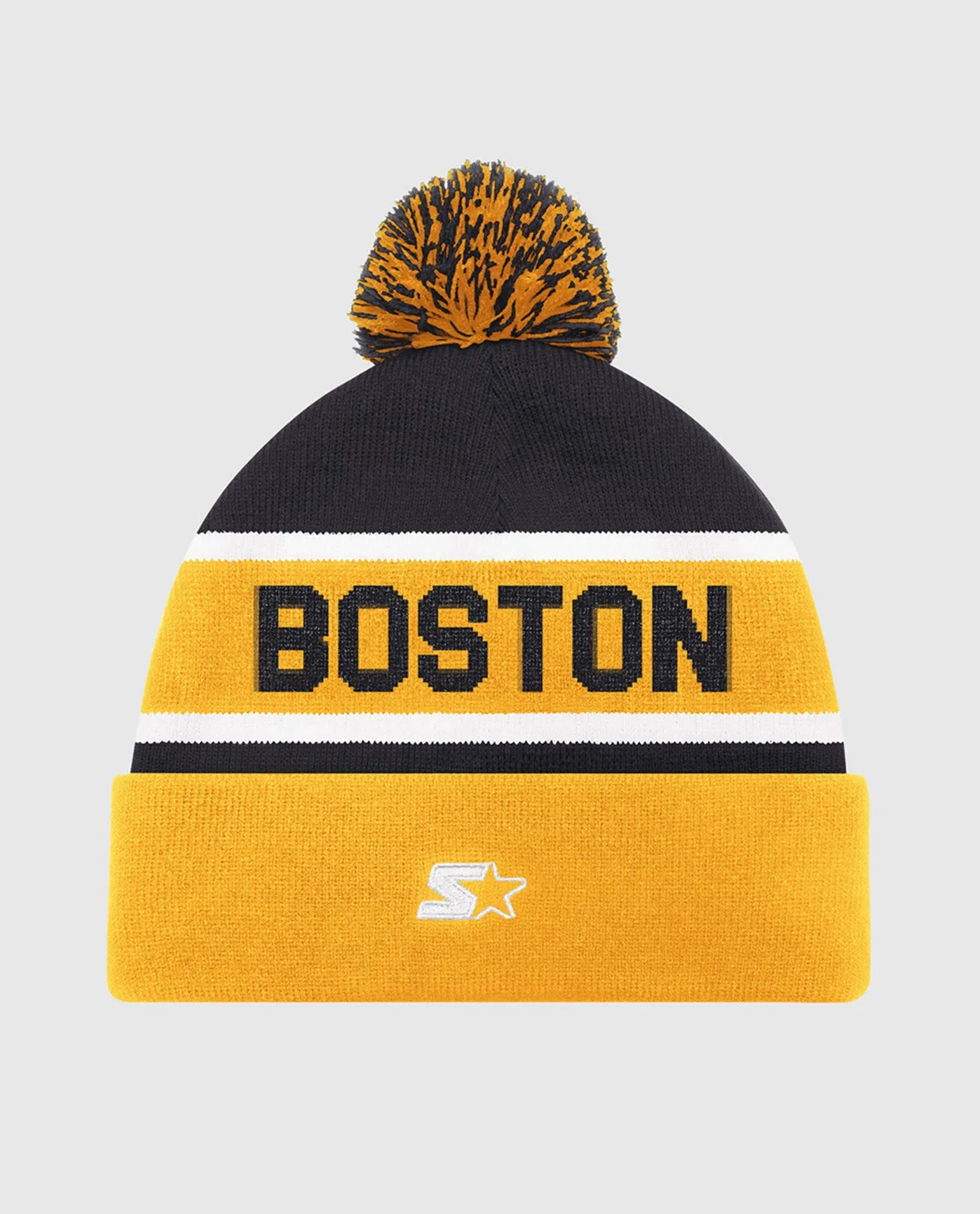 Boston Bruins Pom Beanie sold by Starter product image thumbnail 2
