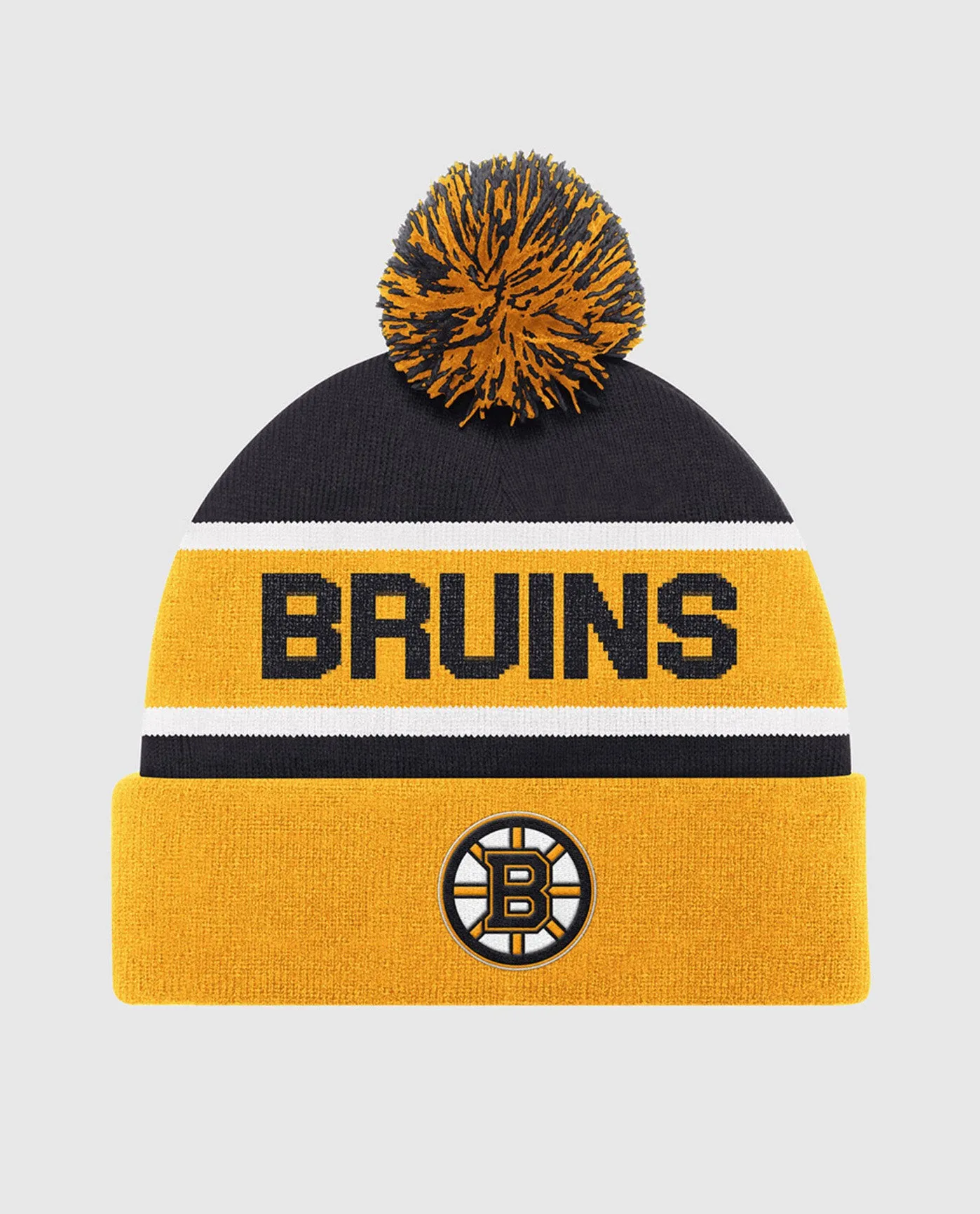 Boston Bruins Pom Beanie sold by Starter
