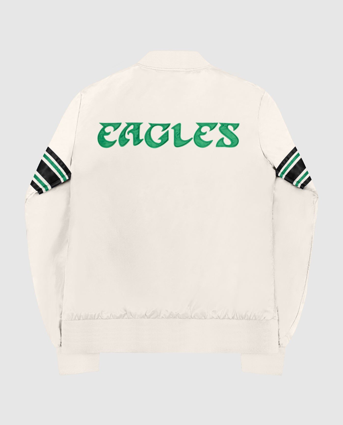 Women's Philadelphia Eagles Varsity Satin Full-Snap Jacket sold by Starter product image thumbnail 4