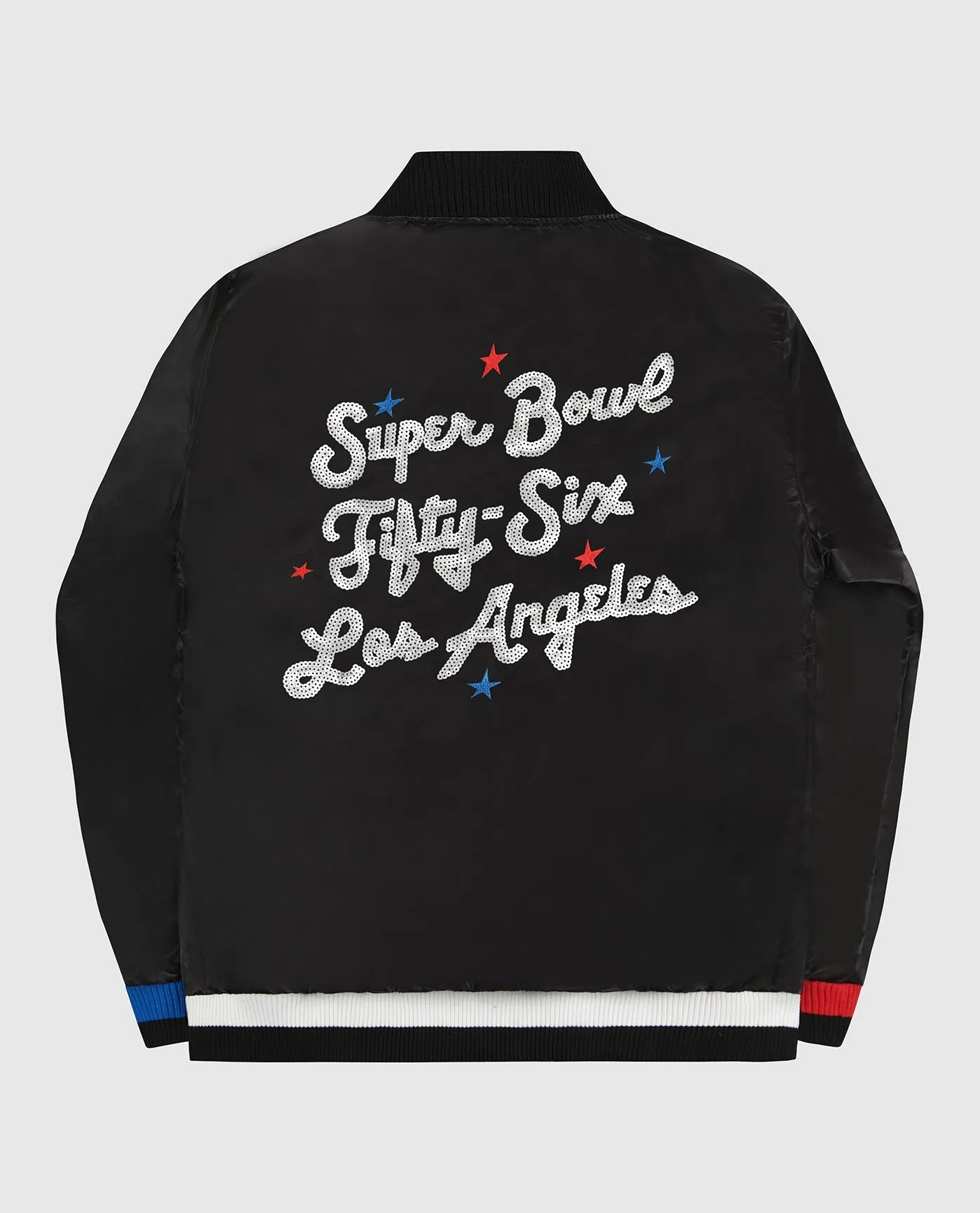 Super Bowl LVI Varsity Satin Full-Snap Jacket sold by Starter product image thumbnail 4