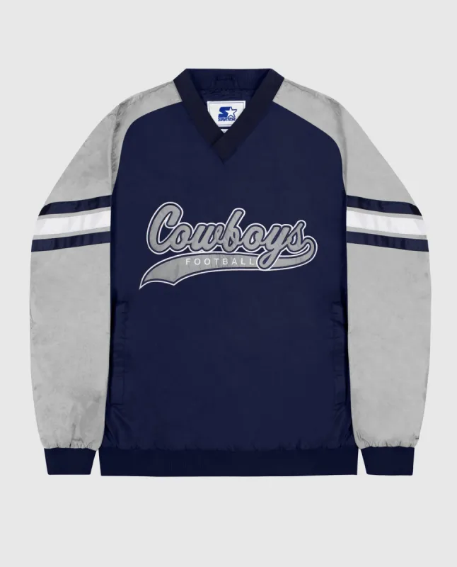 Dallas Cowboys Nylon Pullover Windbreaker sold by Starter