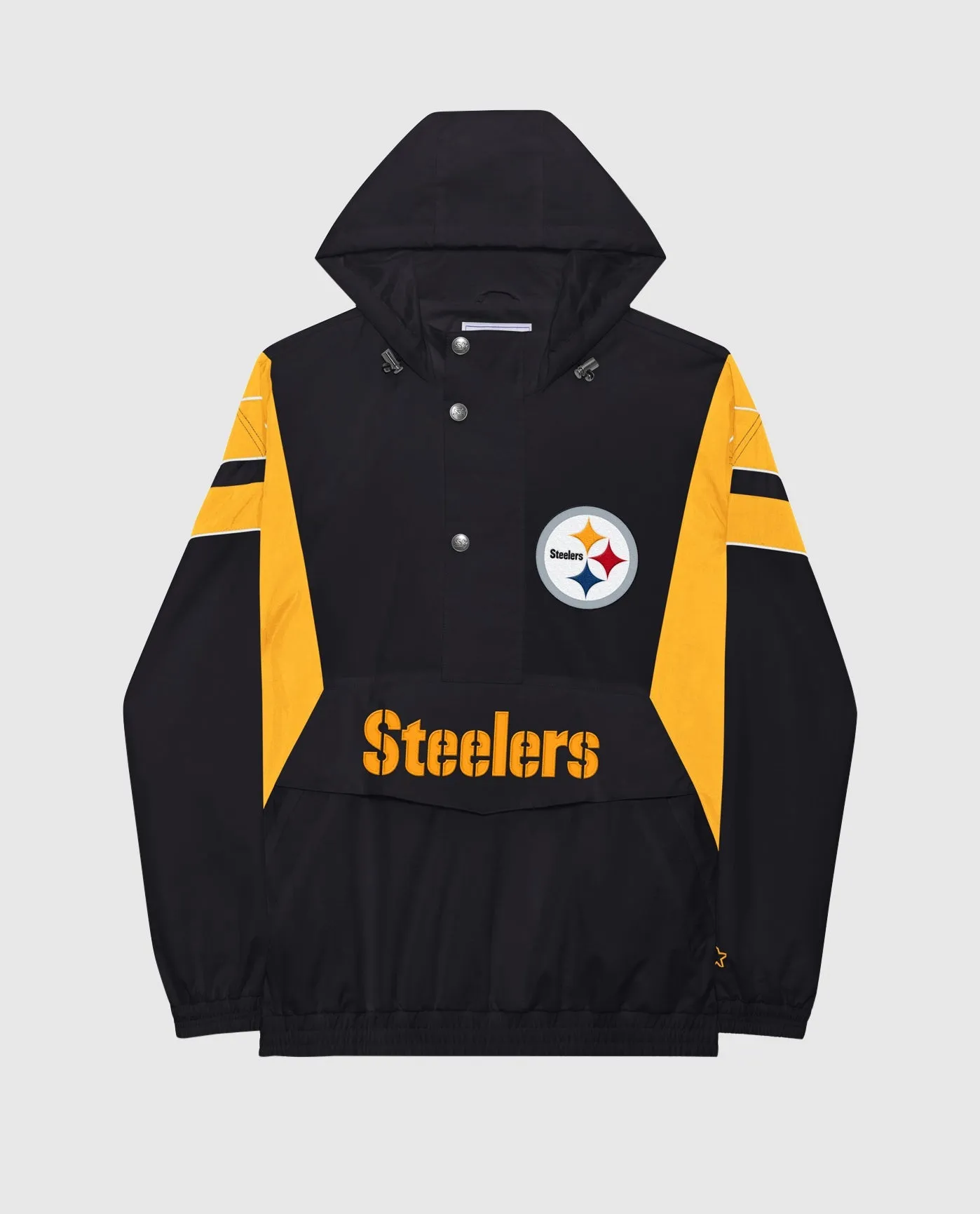 Pittsburgh Steelers Home Team Half-Zip Jacket sold by Starter